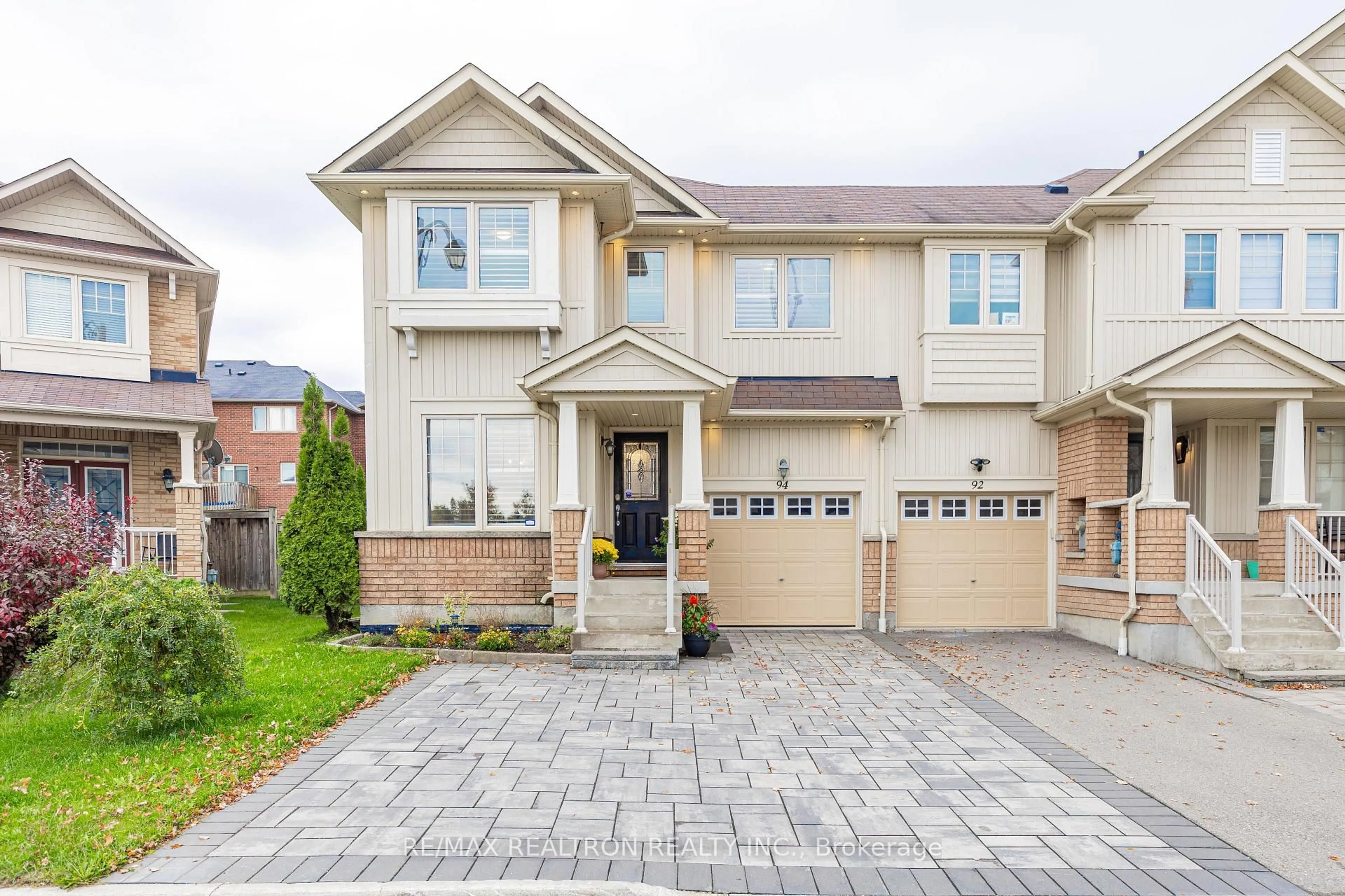 Home with brick exterior material, street for 94 Stoyell Dr, Richmond Hill Ontario L4E 0M8