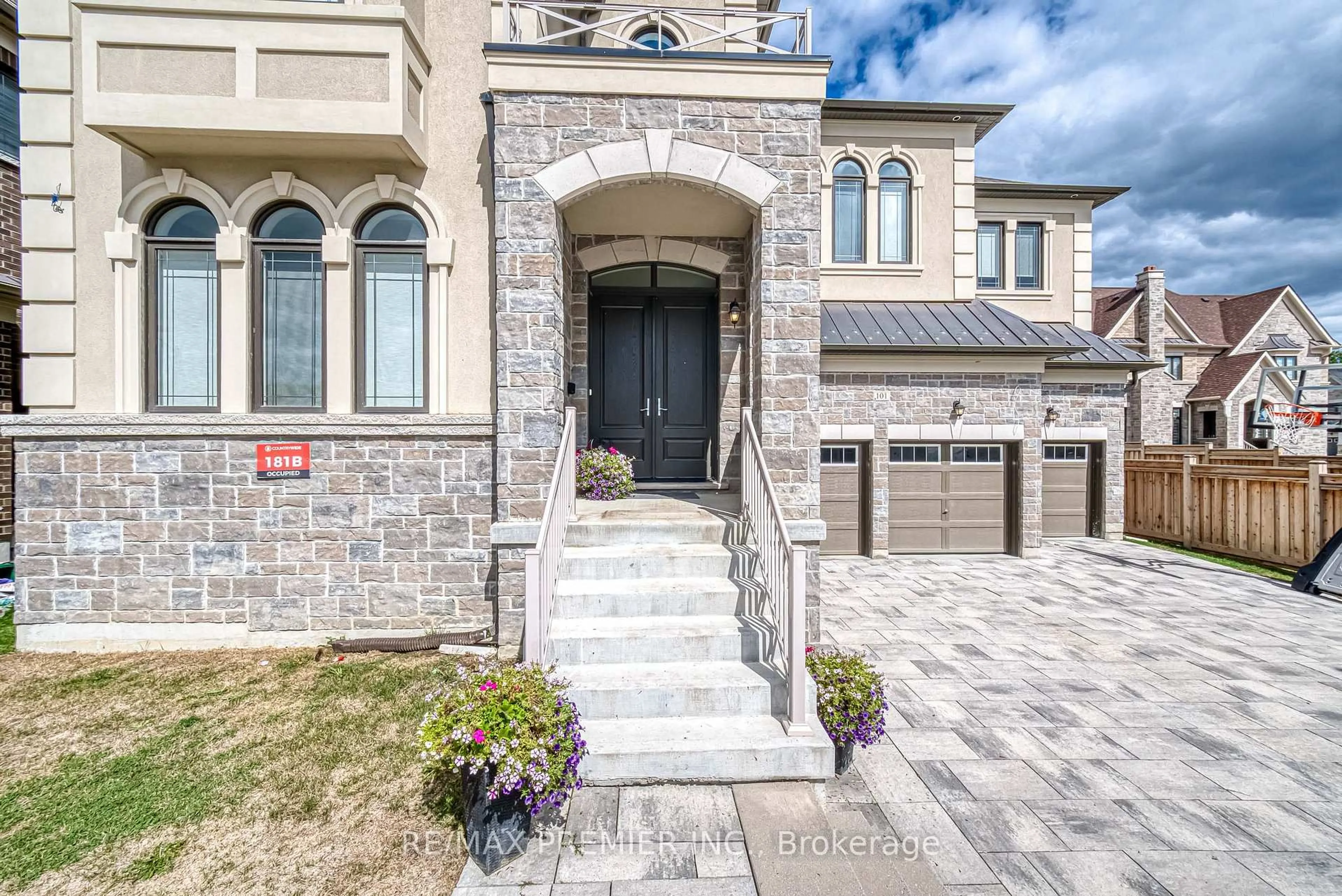 Home with brick exterior material, street for 101 Appleyard Ave, Vaughan Ontario L4H 4N3
