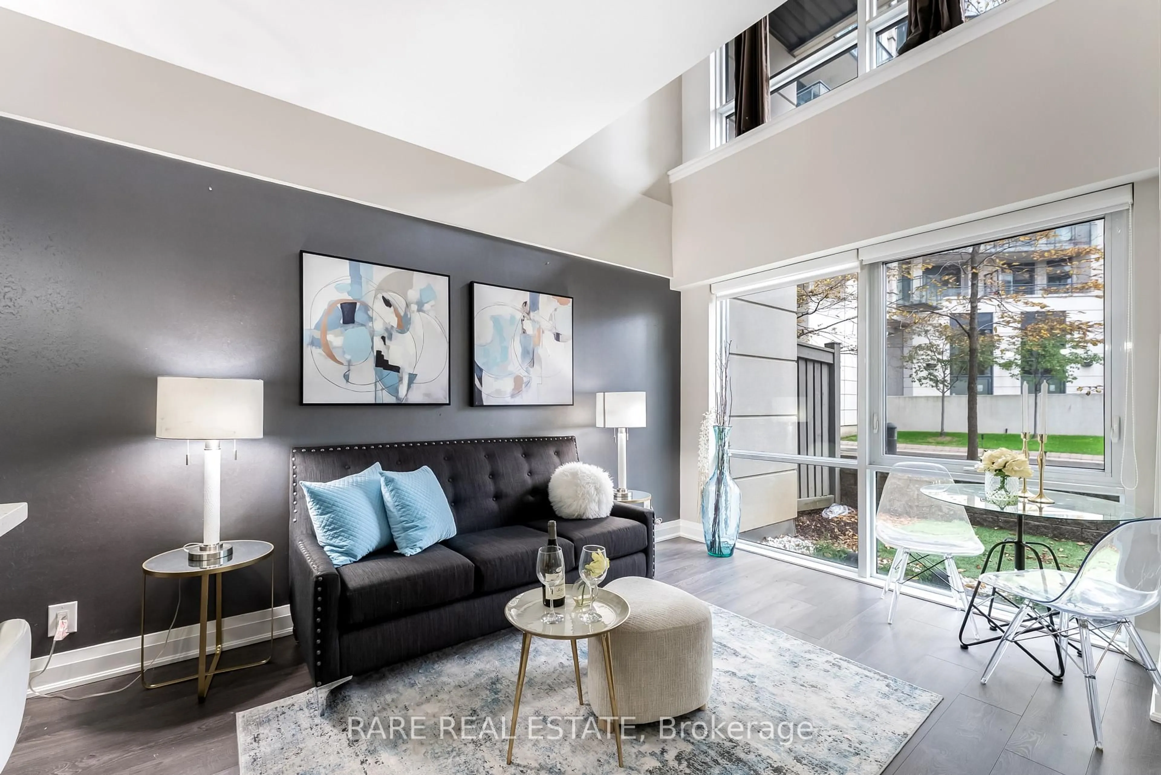 Living room with furniture, unknown for 24 WOODSTREAM Blvd #118, Vaughan Ontario L4L 8C4
