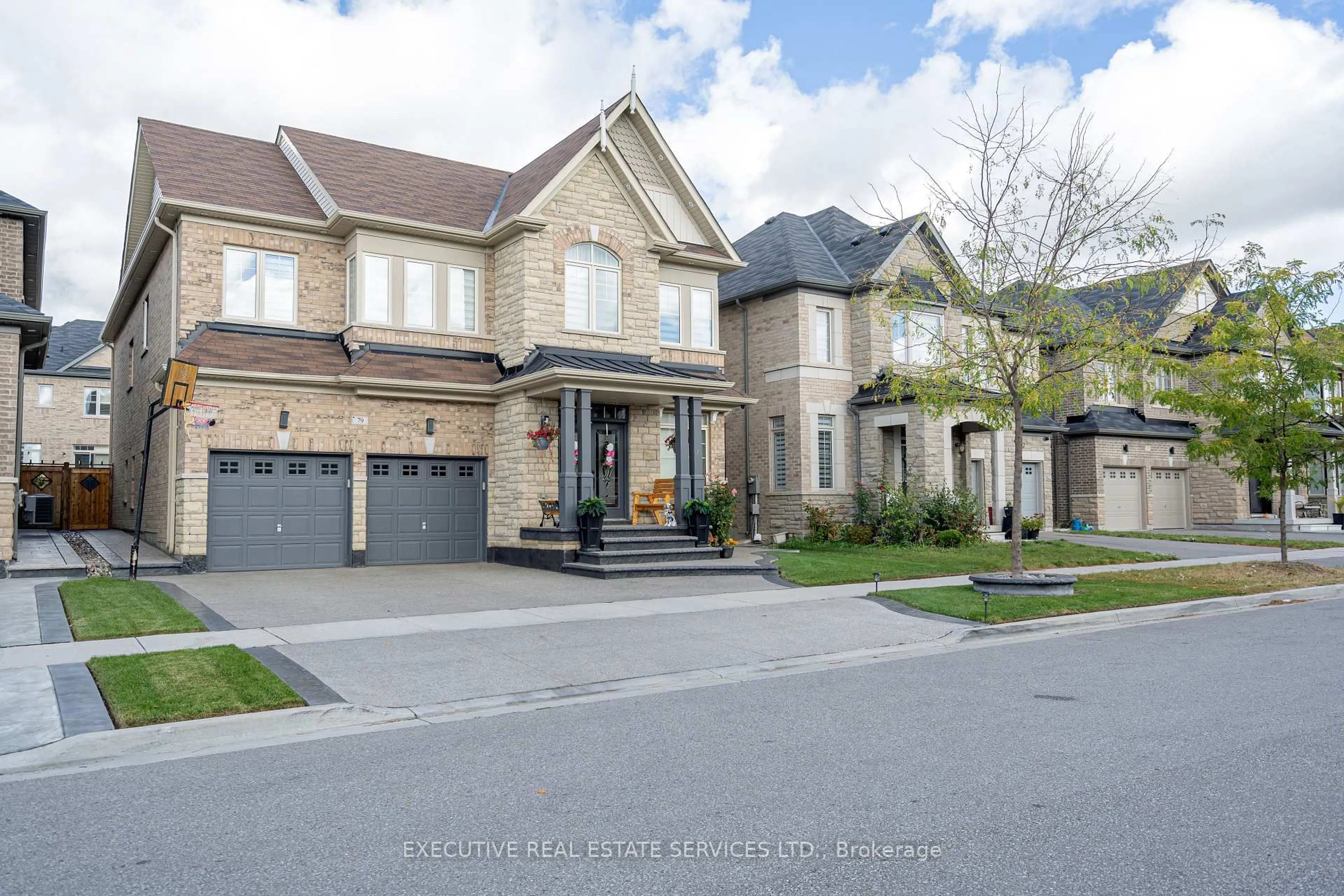 Home with brick exterior material, street for 79 Elderslie Cres, Vaughan Ontario L4H 4L4