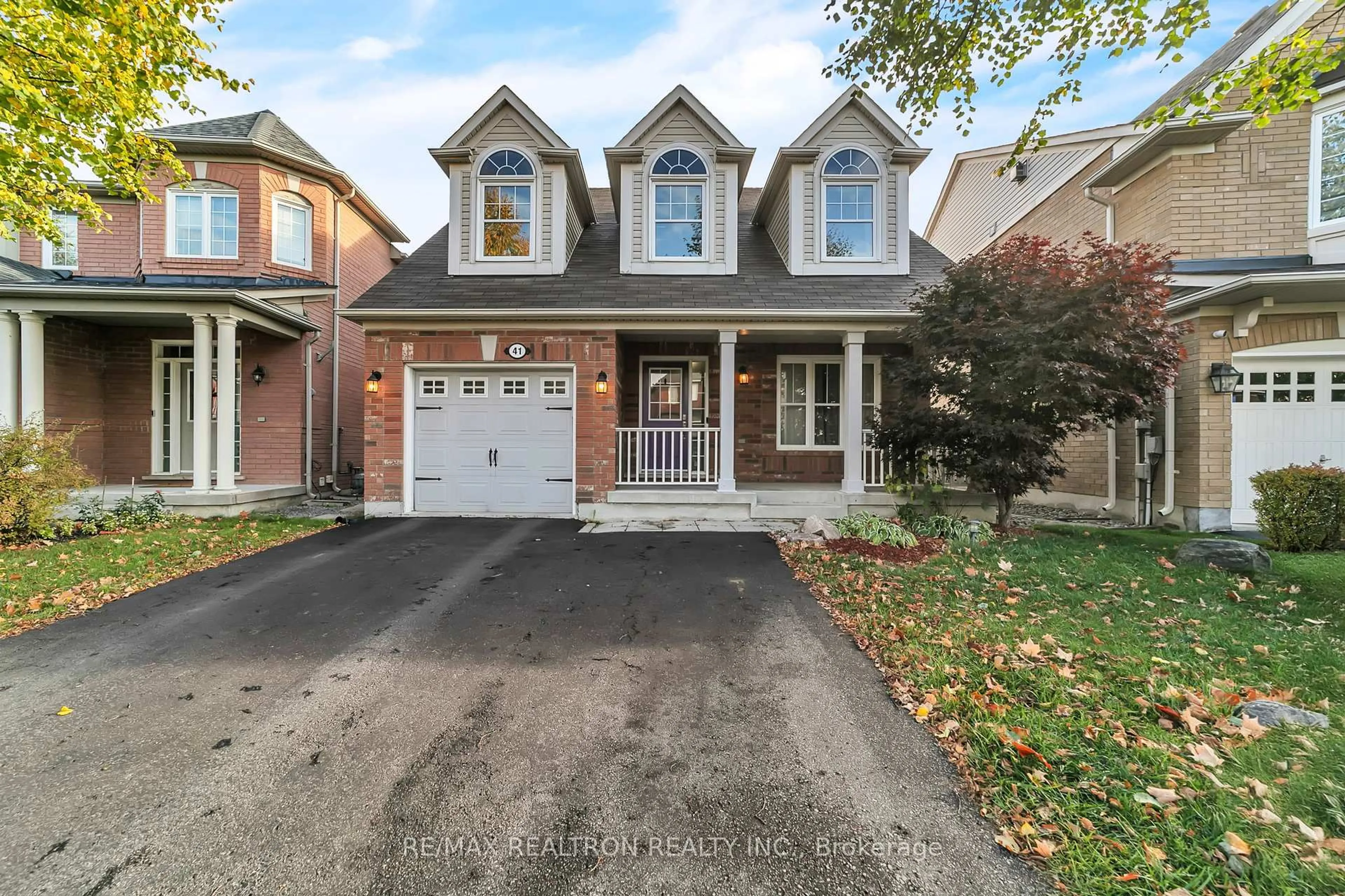 Home with brick exterior material, street for 41 Ross Patrick Cres, Newmarket Ontario L3X 3G9