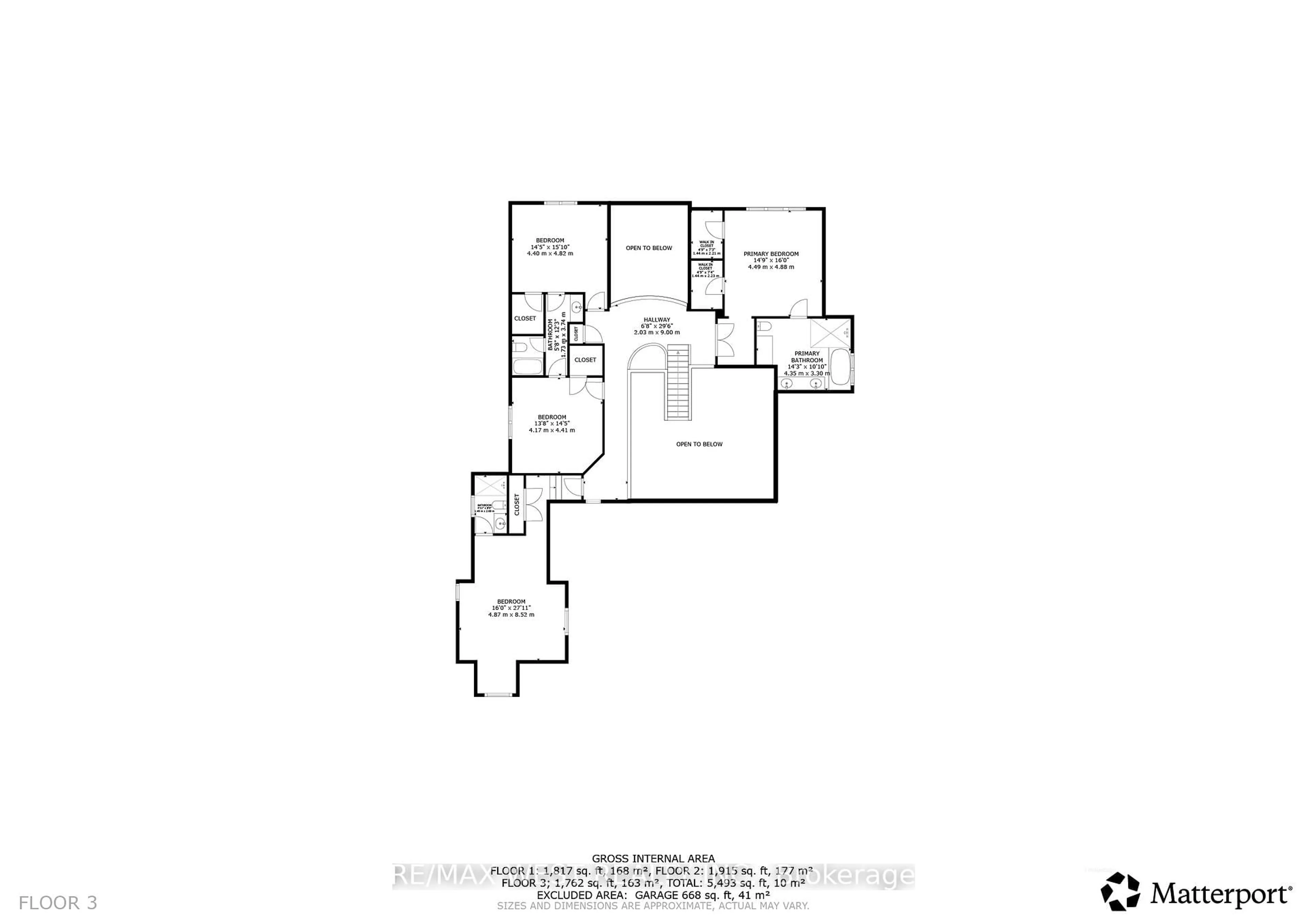Floor plan for 18 Wyndance Way, Uxbridge Ontario L9P 0B8