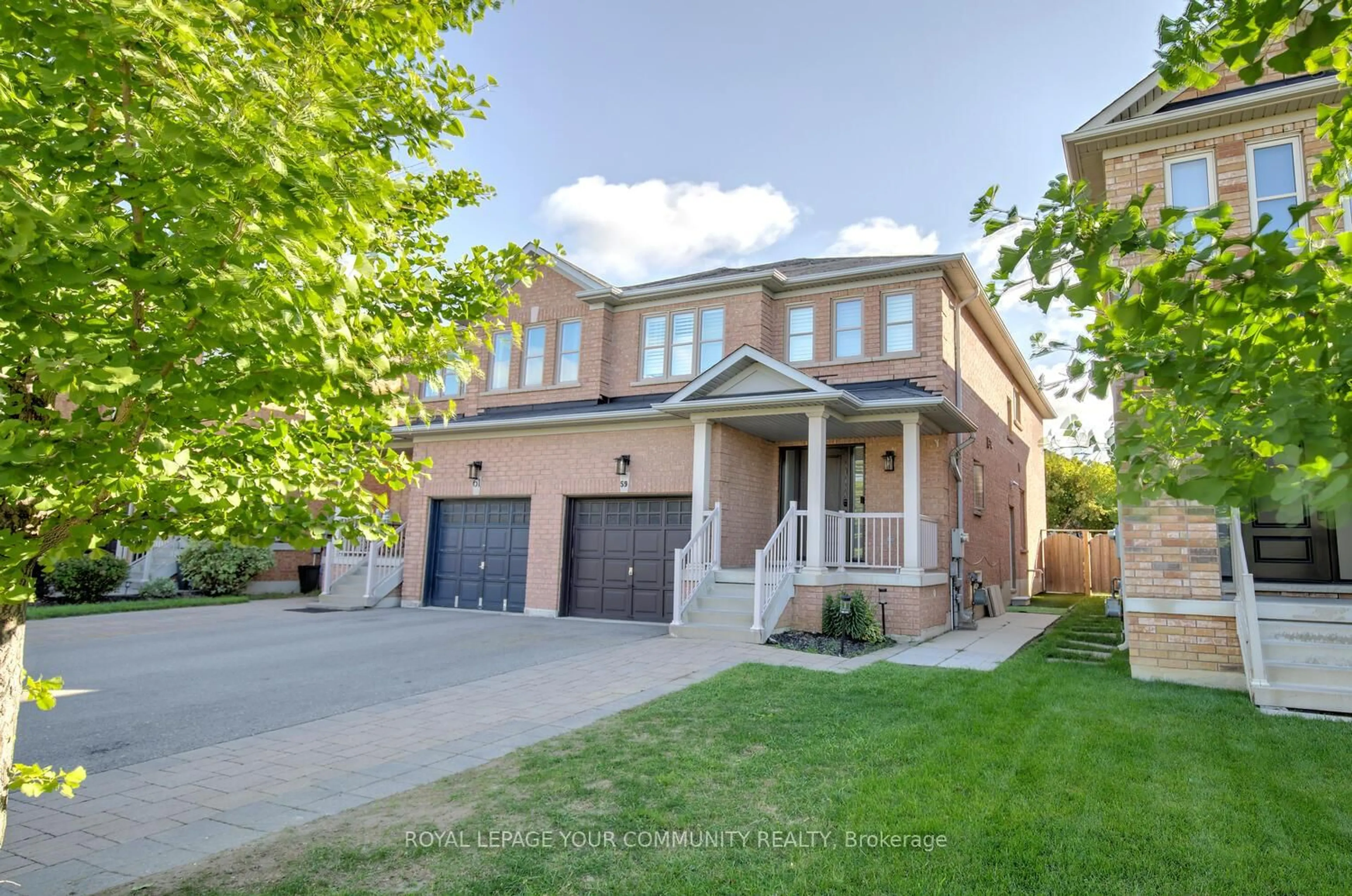 Home with brick exterior material, street for 59 Kavala St, Vaughan Ontario L6A 0P6