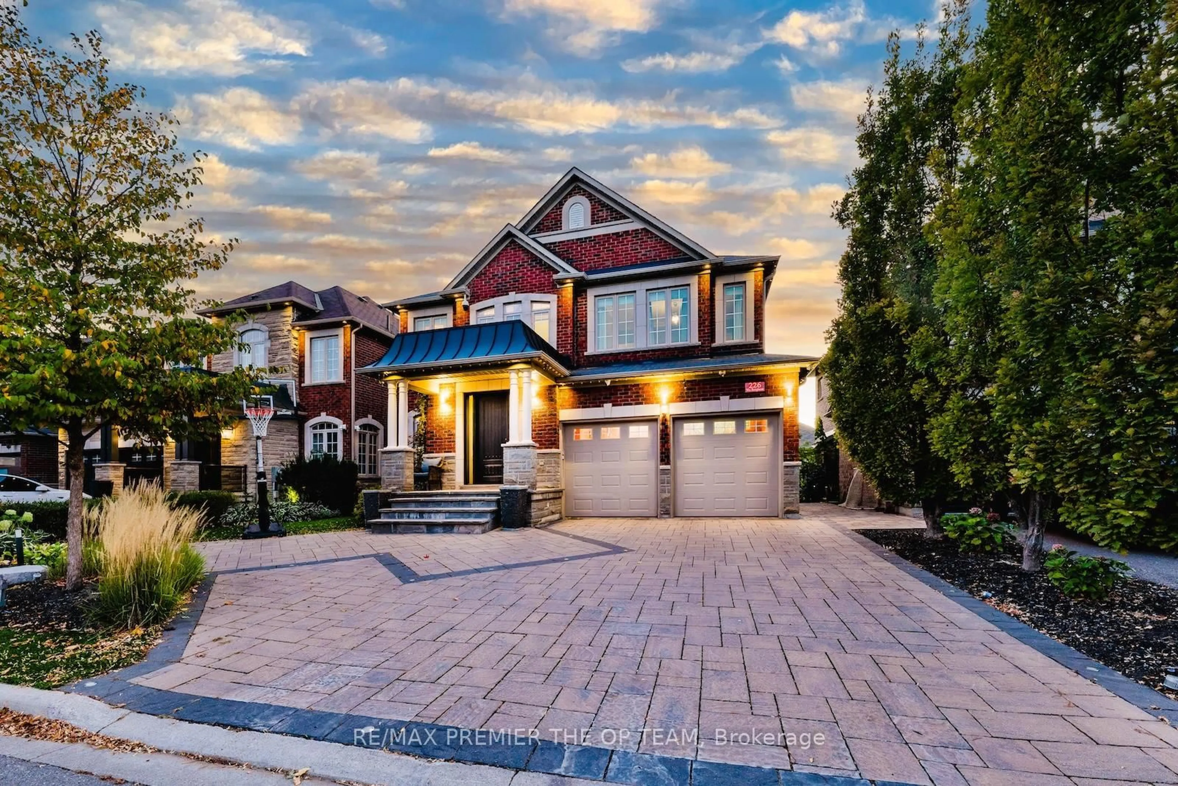 Home with brick exterior material, street for 226 Via Borghese St, Vaughan Ontario L4H 0Y6