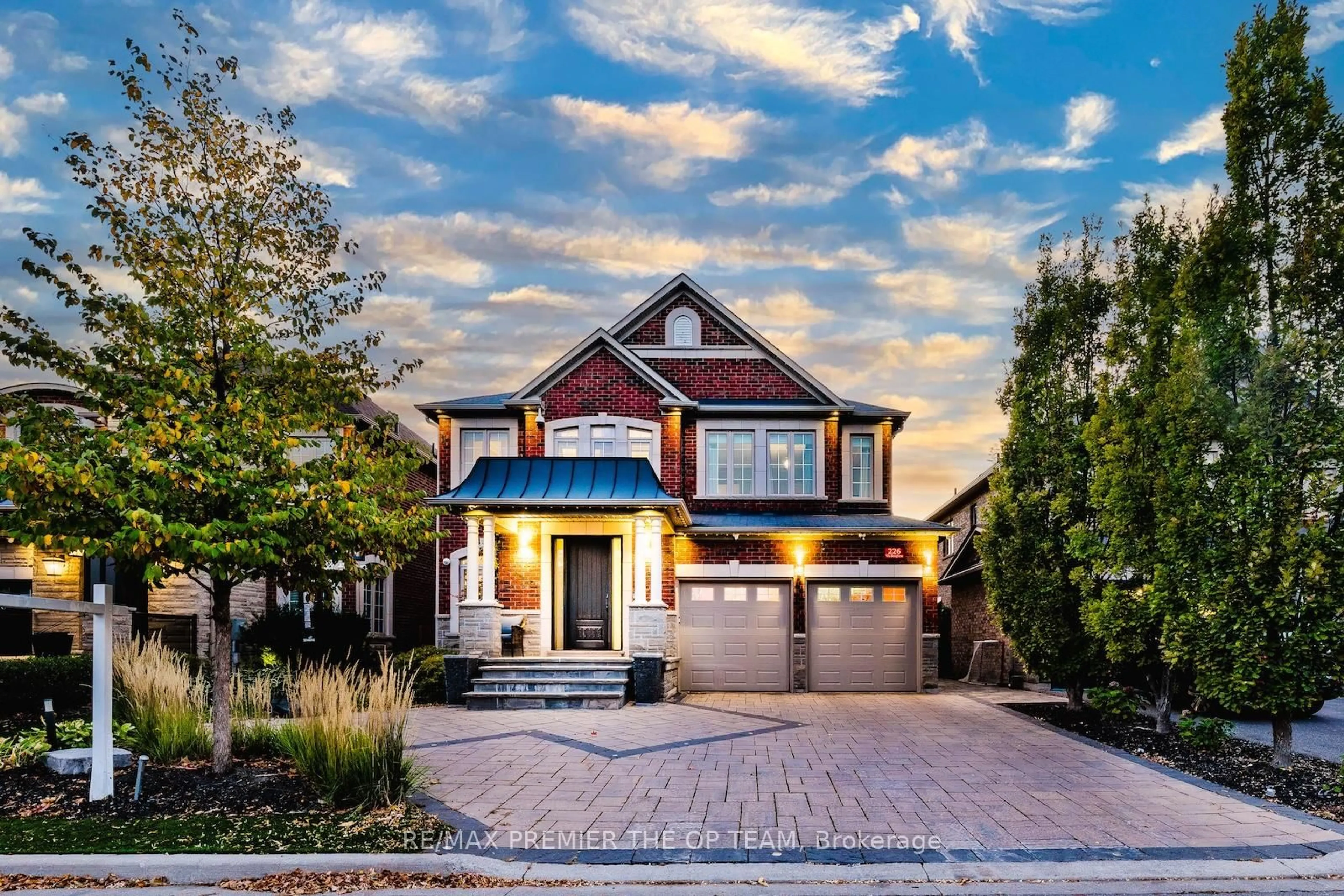 Home with brick exterior material, street for 226 Via Borghese St, Vaughan Ontario L4H 0Y6