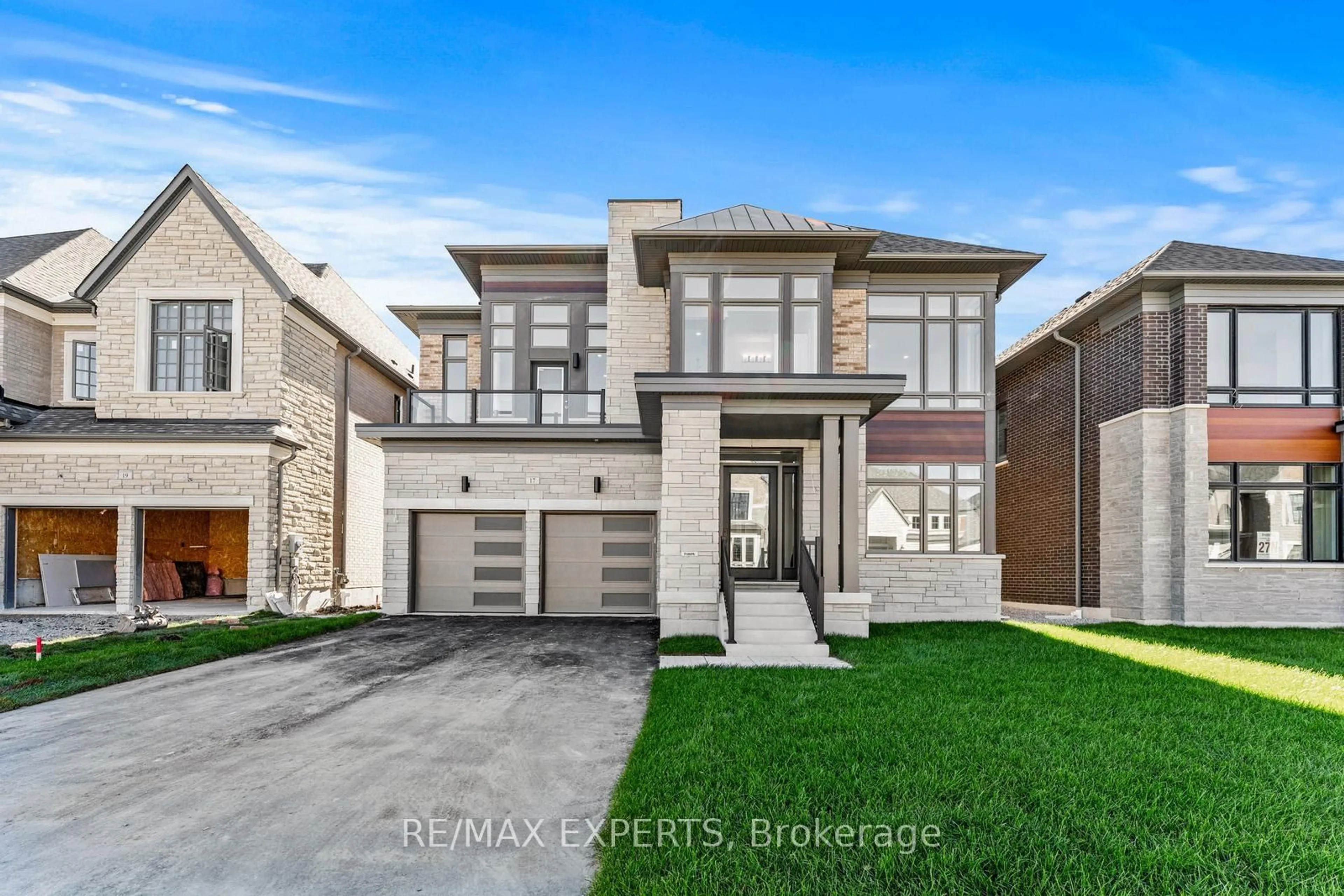 Home with brick exterior material, street for 17 Saxby Farm Ave, King Ontario L7B 1K5