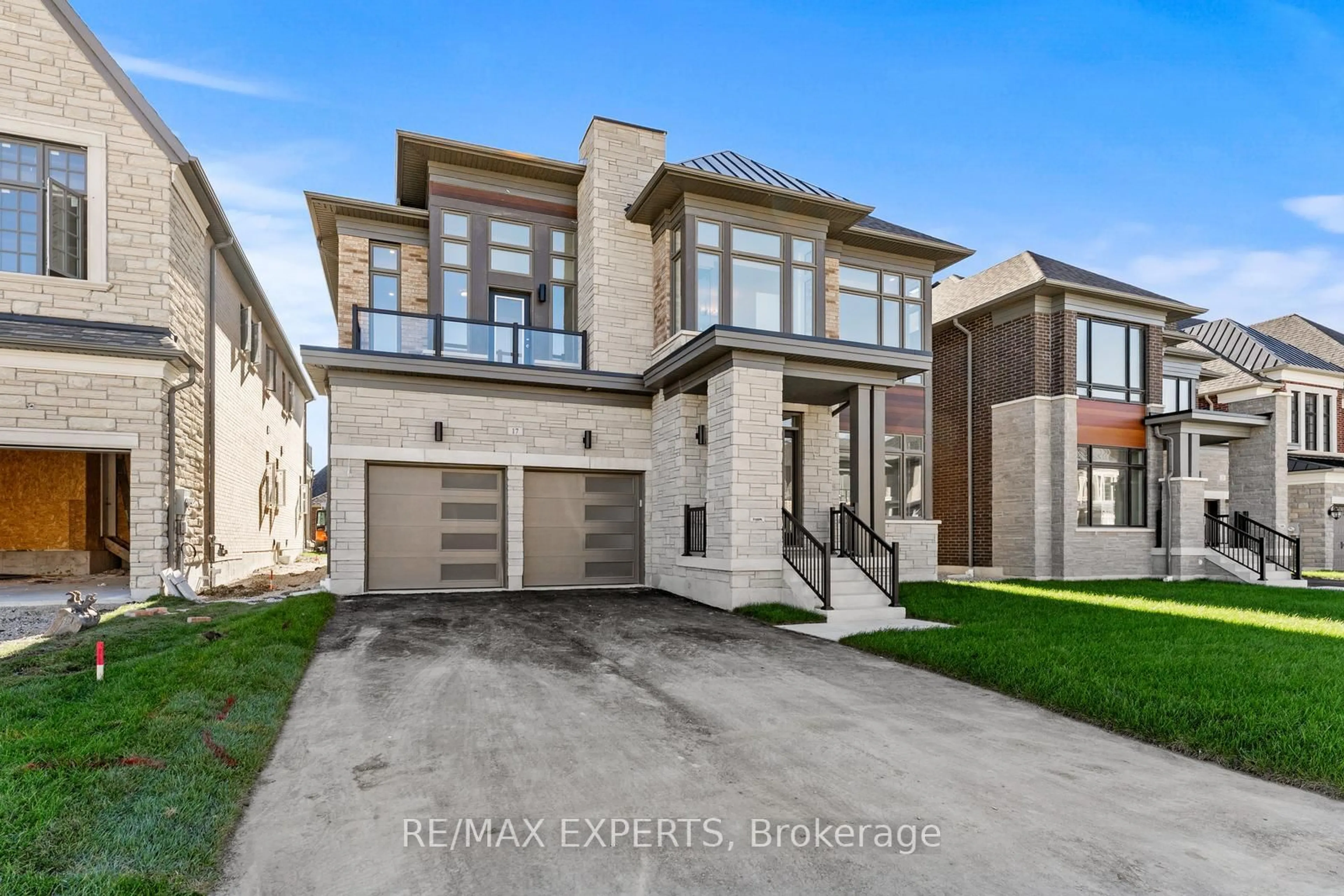 Home with brick exterior material, street for 17 Saxby Farm Ave, King Ontario L7B 1K5