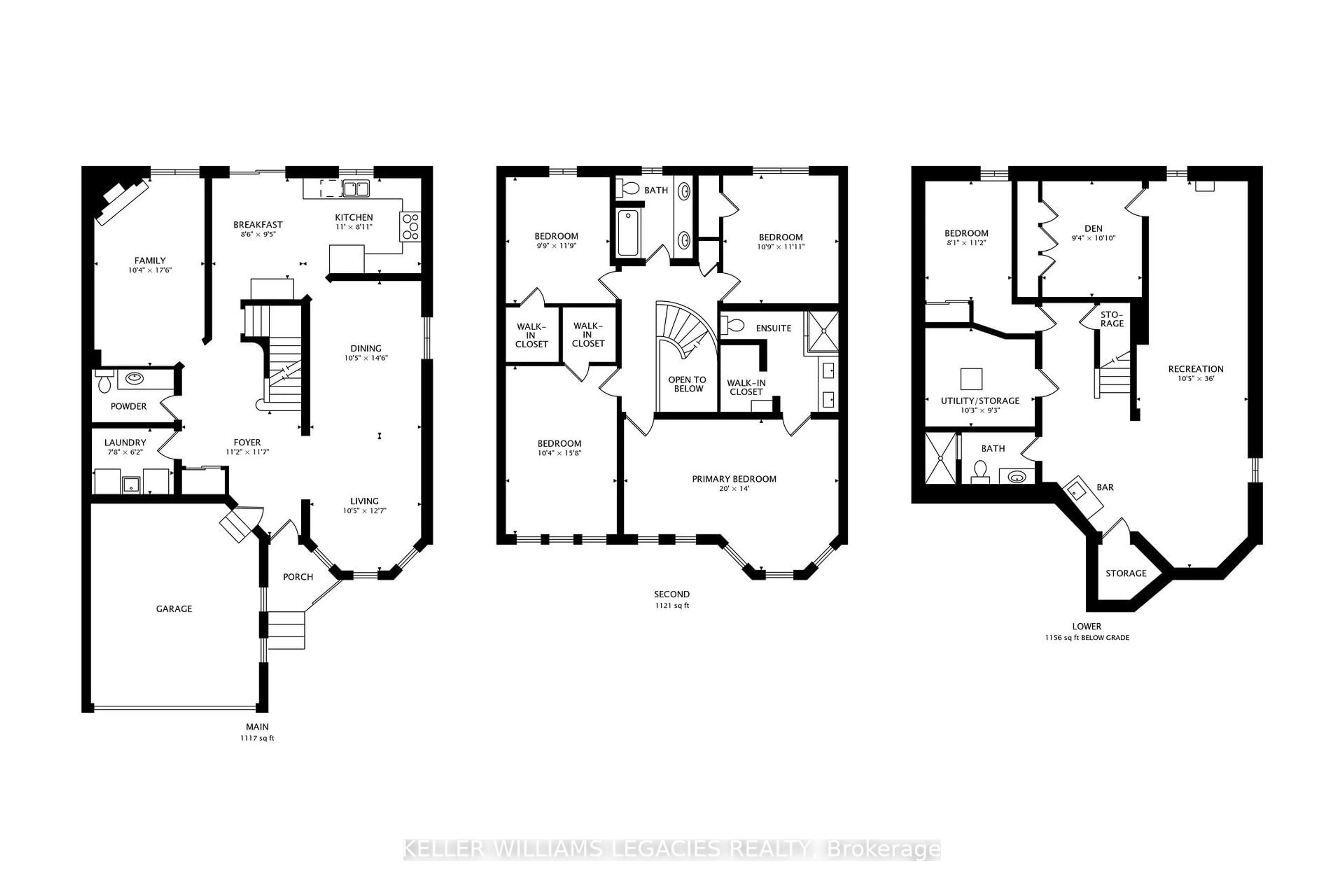 Floor plan for 53 Millcroft Way, Vaughan Ontario L4J 6P2