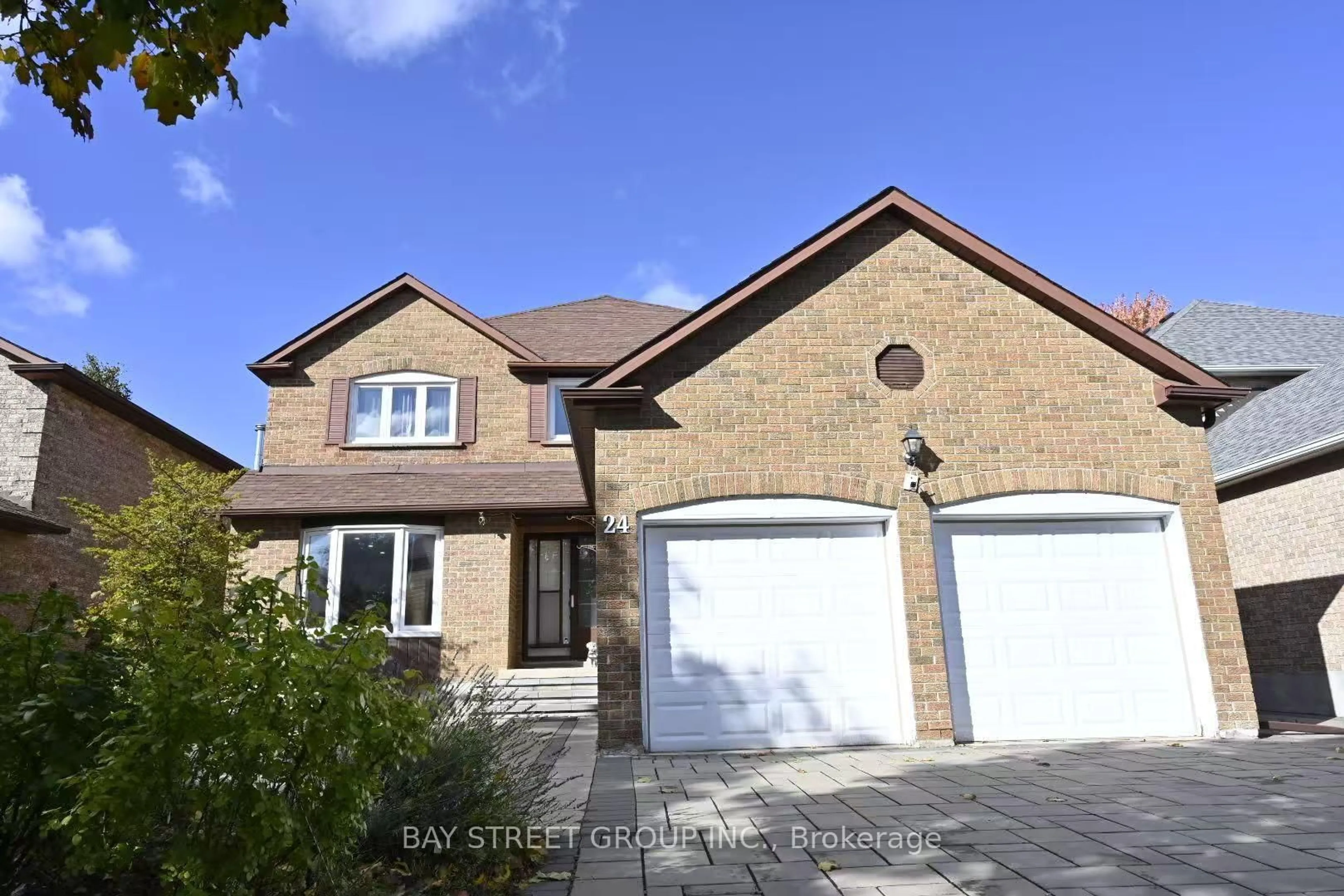 Home with brick exterior material, street for 24 Beasley Dr, Richmond Hill Ontario L4C 7Z2