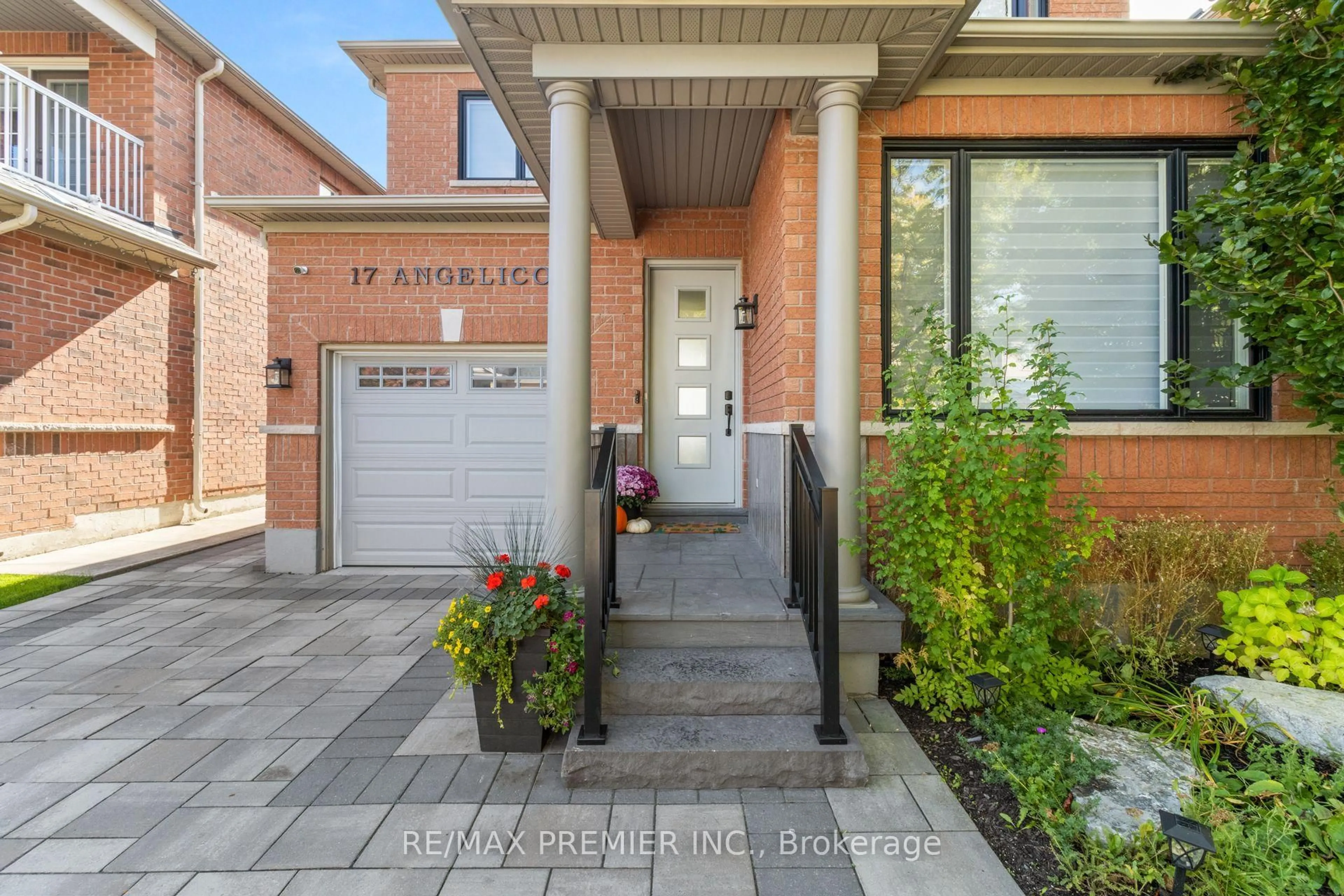 Home with brick exterior material, street for 17 Angelico Ave, Vaughan Ontario L4H 3L3