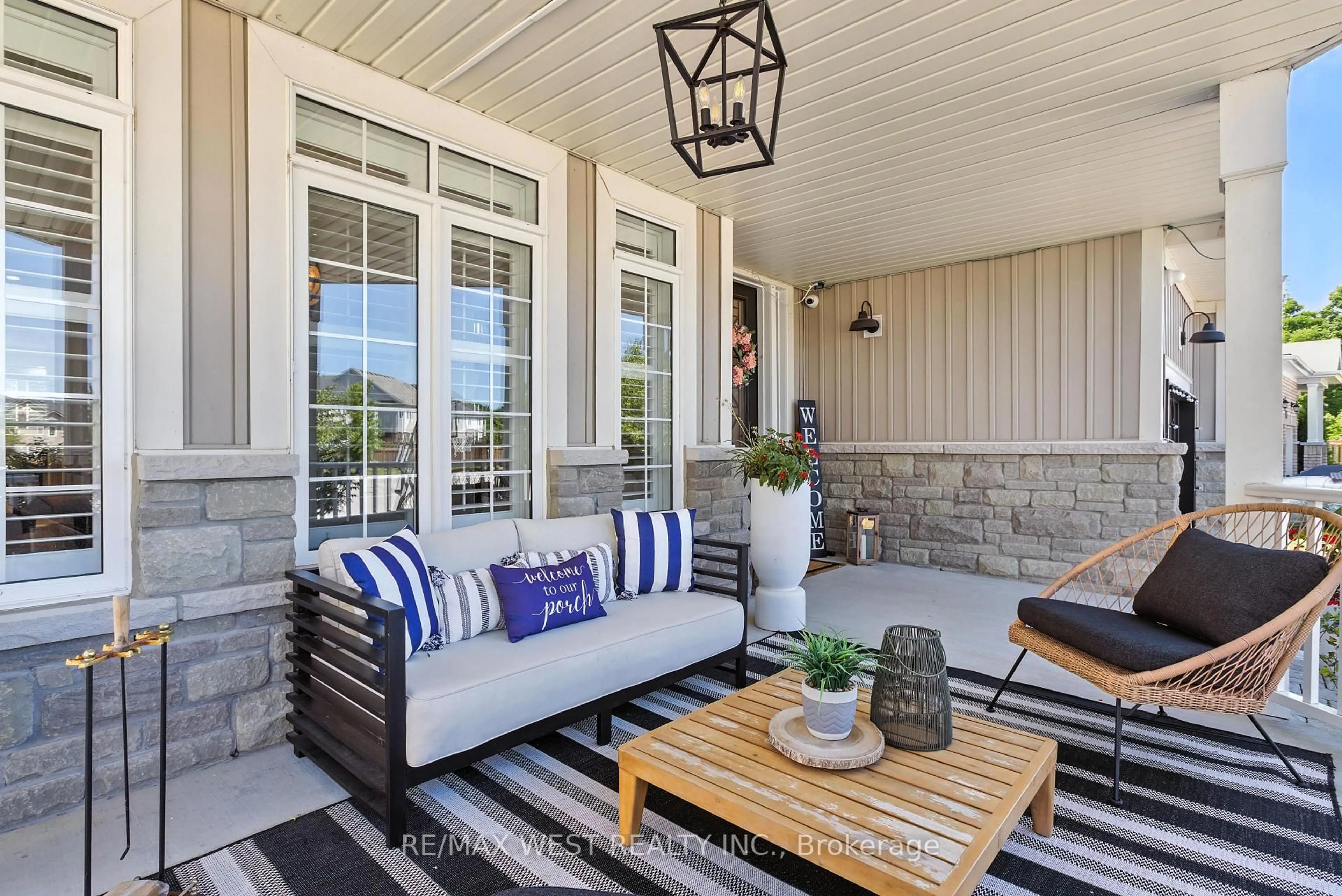 Patio, water/lake/river/ocean view for 15 Dunn Crt, Essa Ontario L0M 1B5