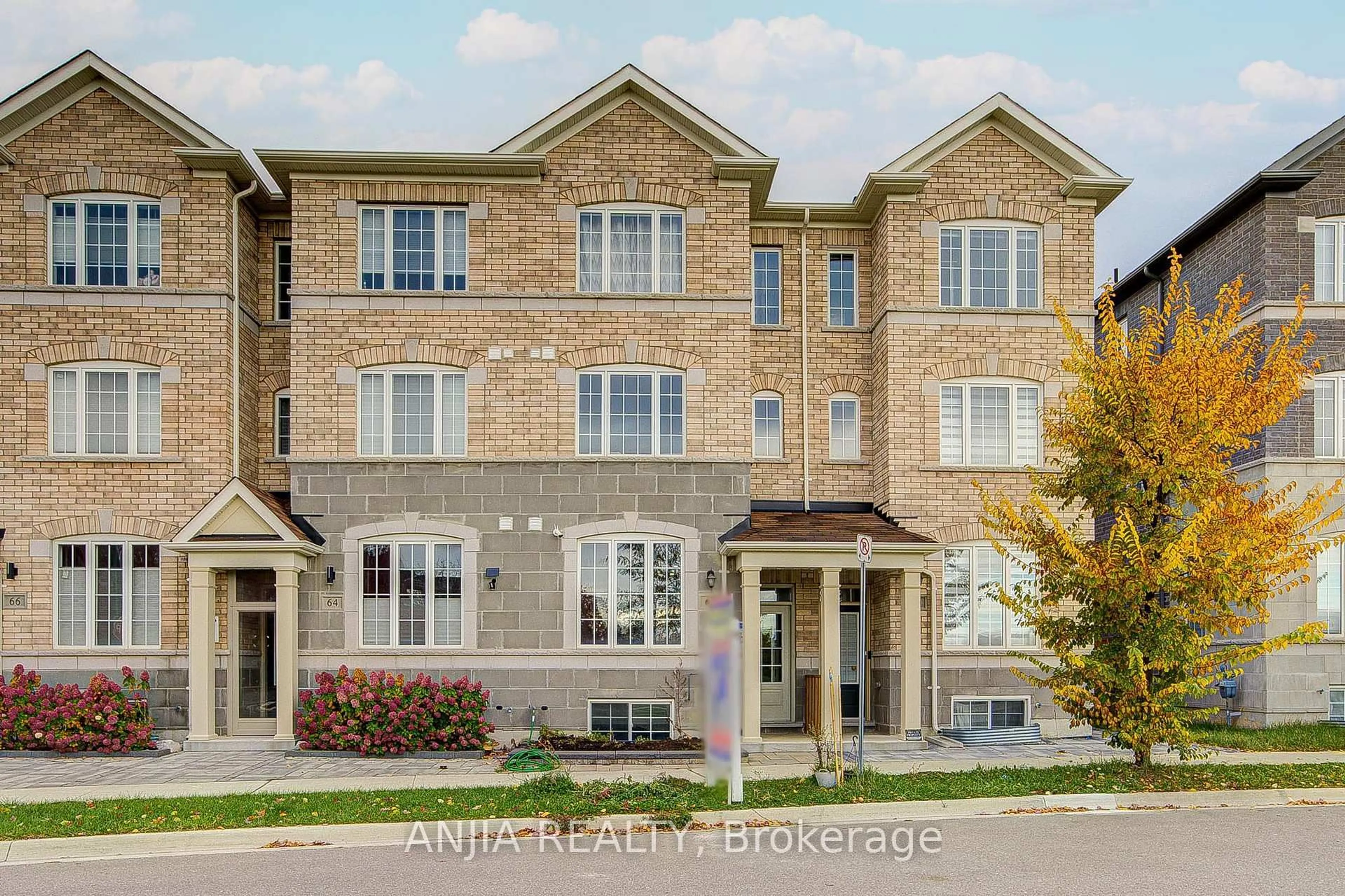 Home with brick exterior material, street for 62 Harvest Field Rd, Markham Ontario L6B 0T7