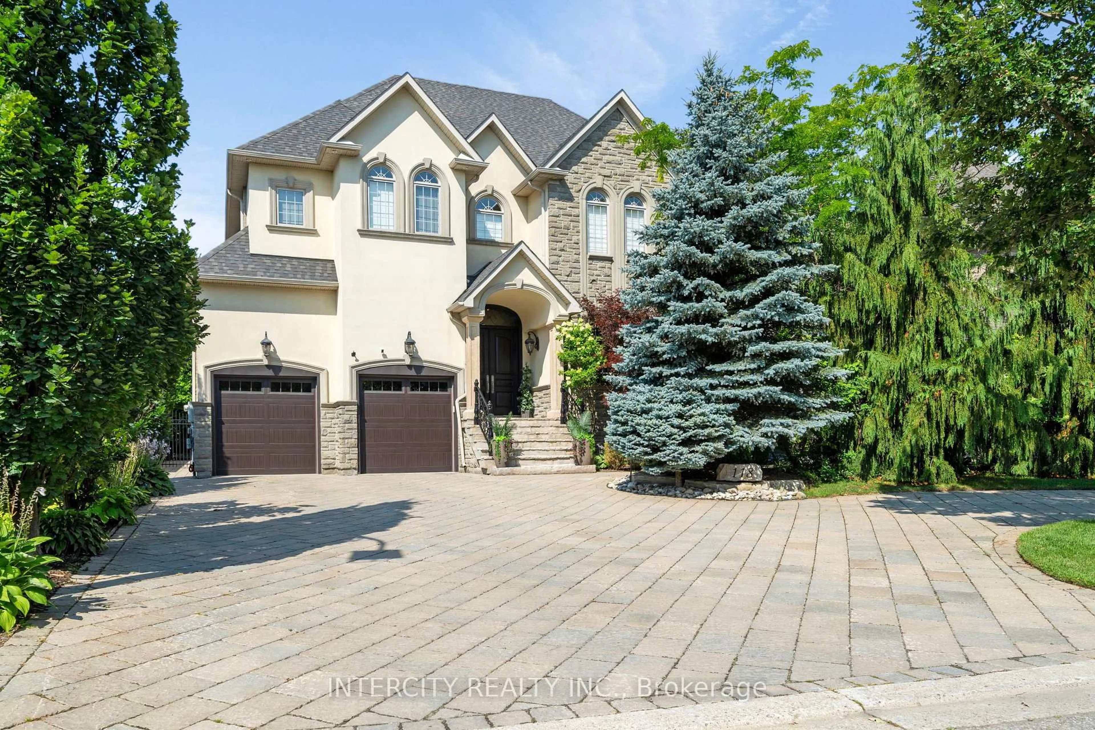 Home with brick exterior material, street for 118 Park Ridge Dr, Vaughan Ontario L0J 1C0