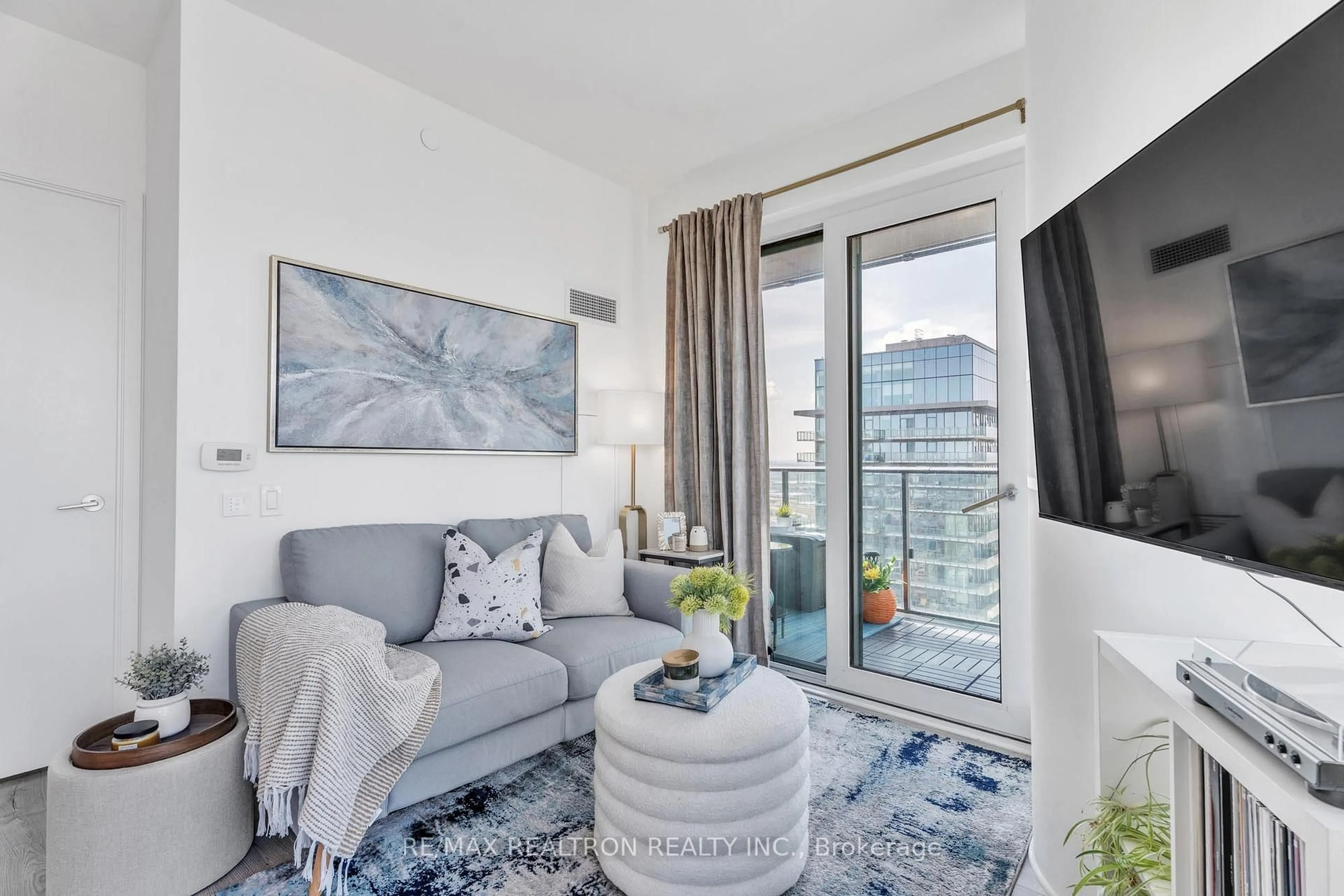 Living room with furniture, unknown for 7890 Jane St #3806, Vaughan Ontario L4K 0K9