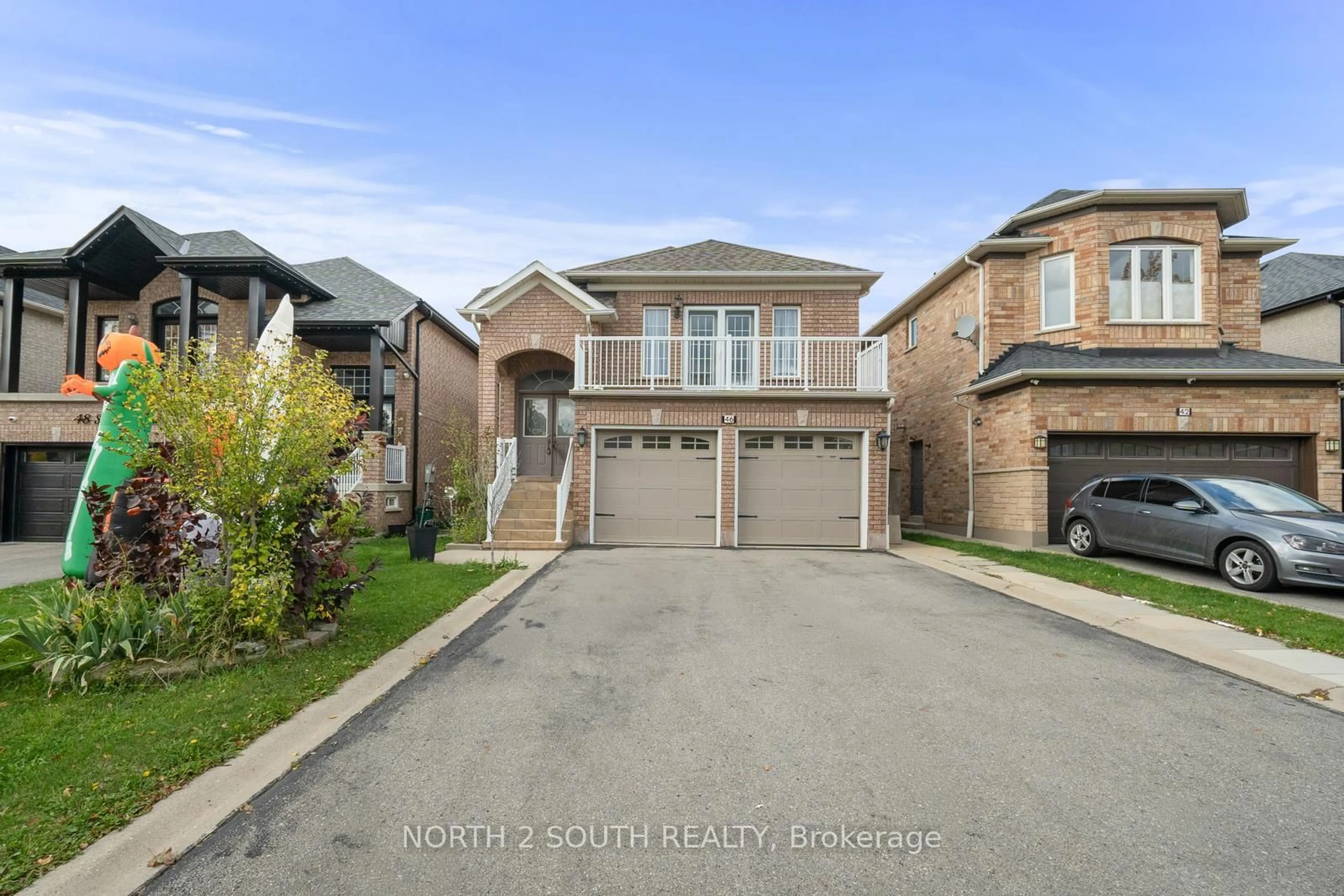 Home with brick exterior material, street for 46 Silverado Tr, Vaughan Ontario L4H 1W3