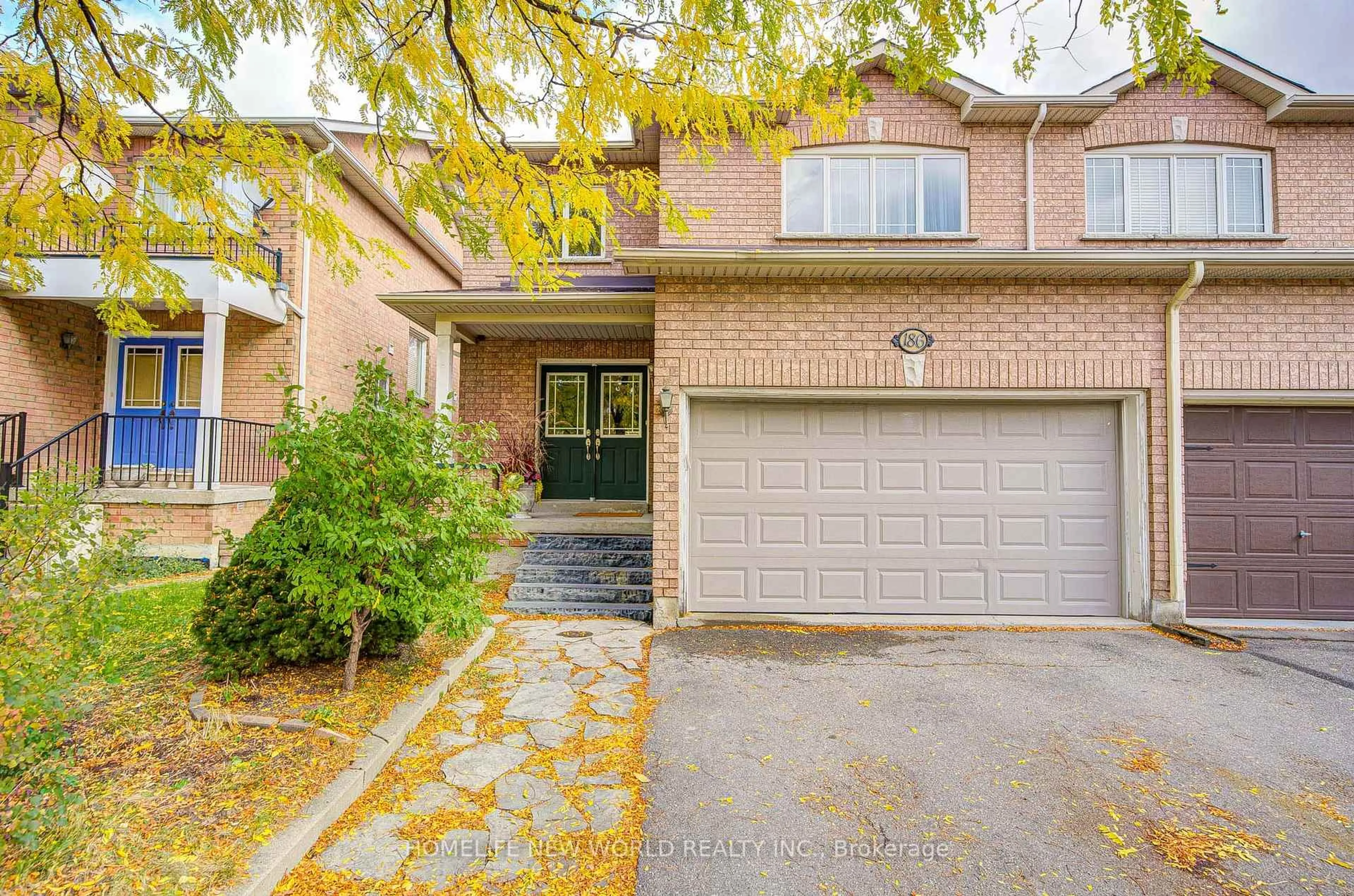 Home with brick exterior material, street for 186 Solway Ave, Vaughan Ontario L6A 3C3