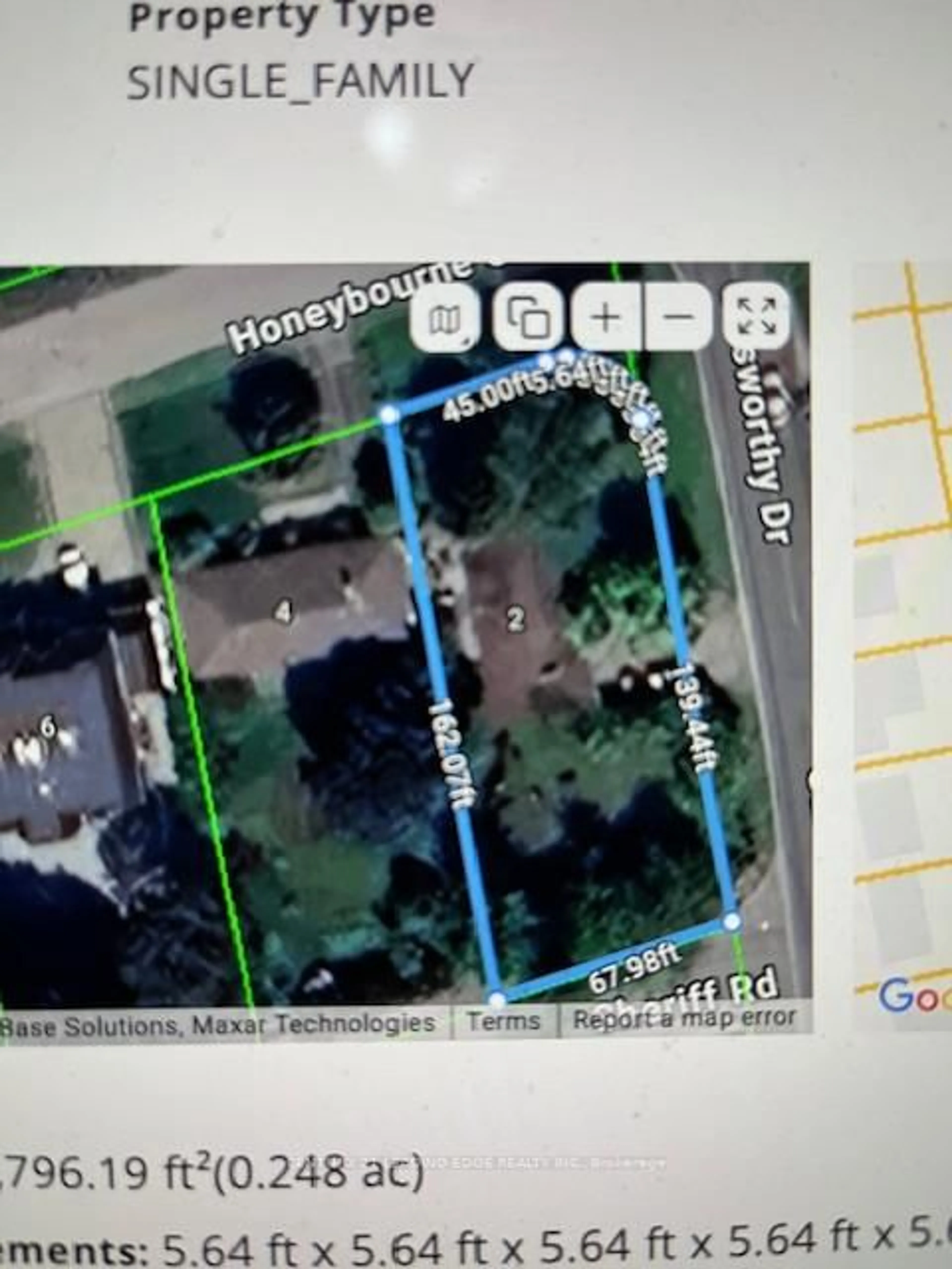 A pic from outside/outdoor area/front of a property/back of a property/a pic from drone, street for 2 Honeybourne Cres, Markham Ontario L3P 1P3