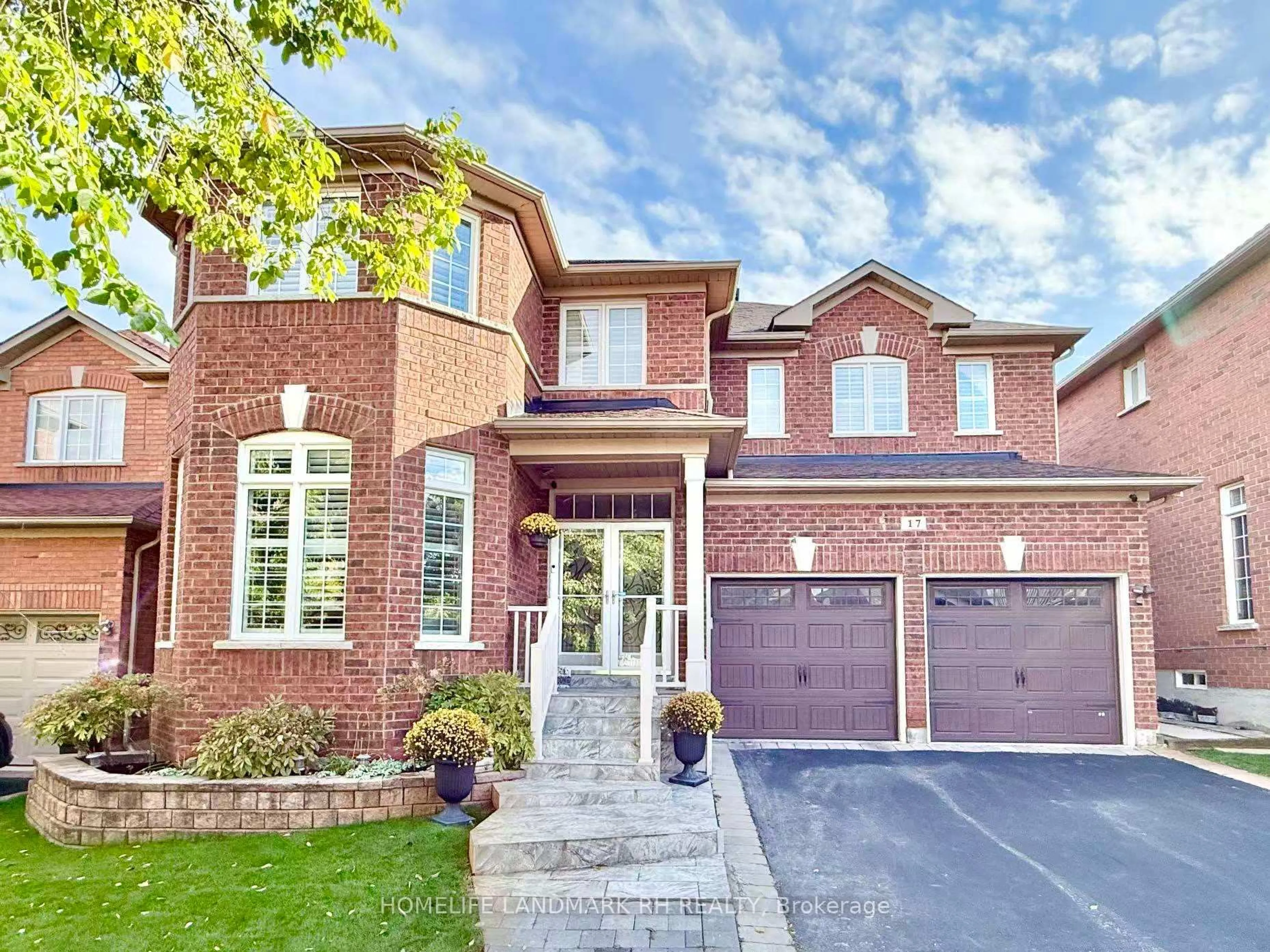 Home with brick exterior material, street for 17 Gordon Weeden Rd, Markham Ontario L6E 1Y5
