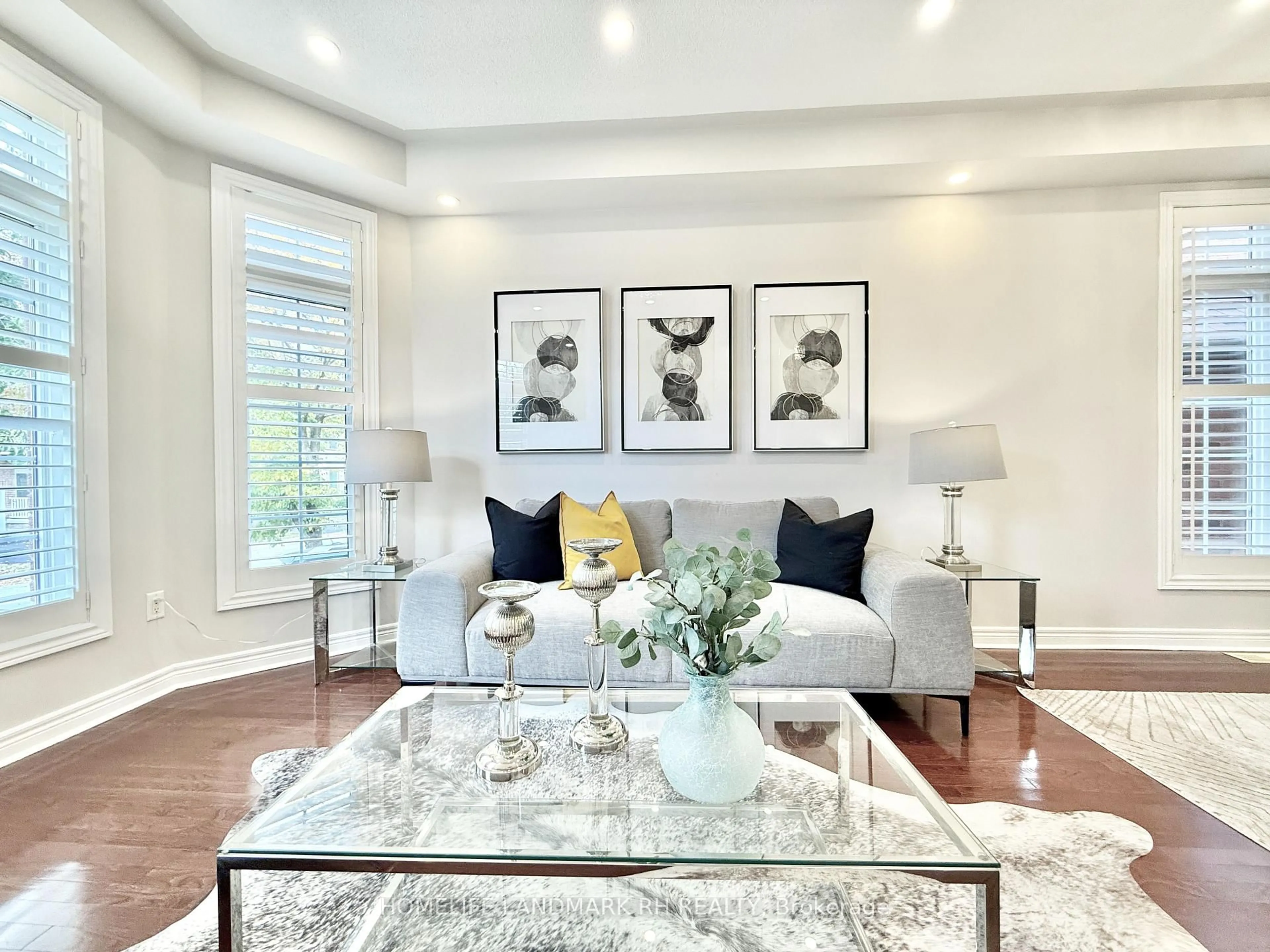 Living room with furniture, unknown for 17 Gordon Weeden Rd, Markham Ontario L6E 1Y5