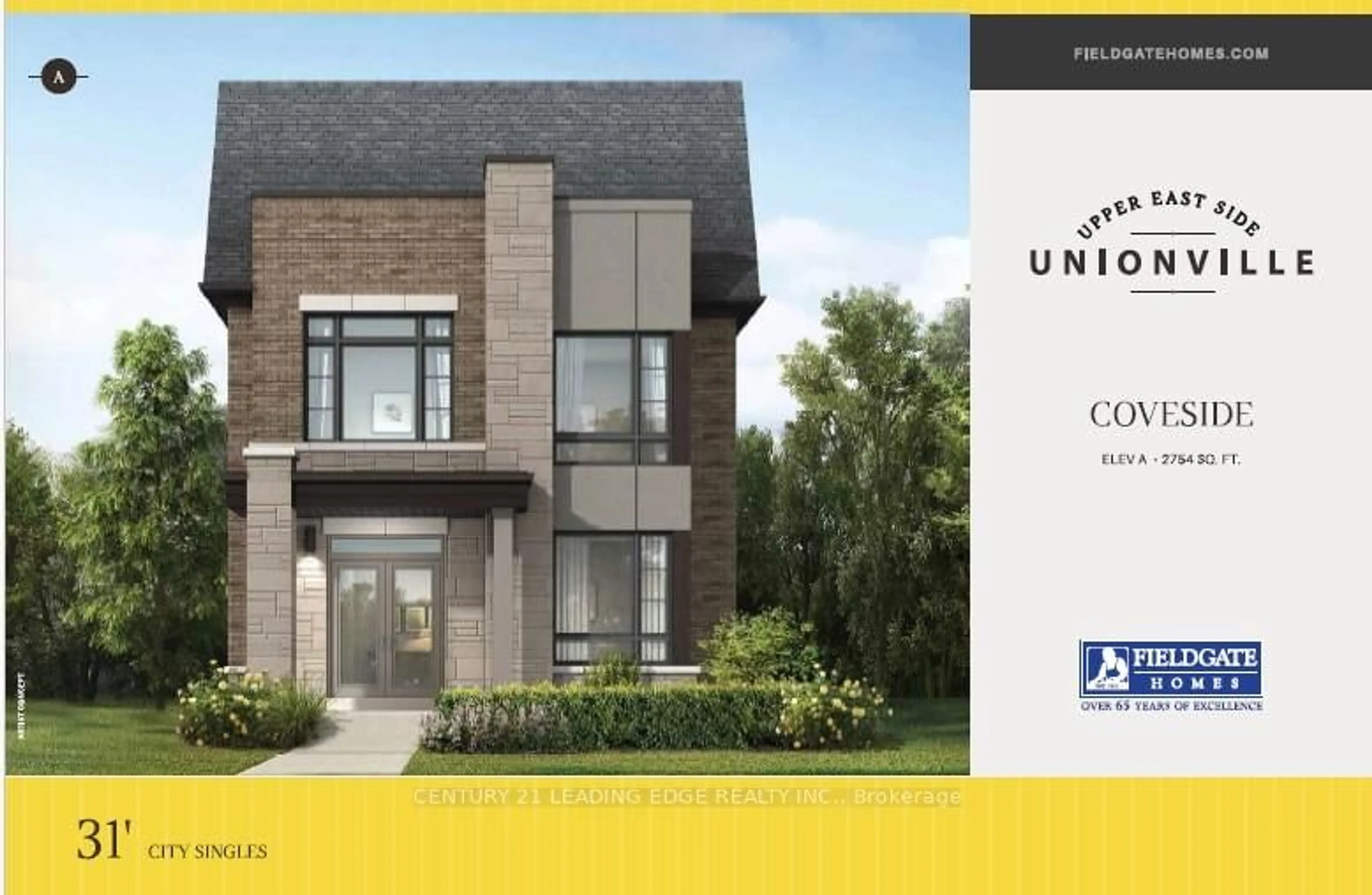Home with brick exterior material, unknown for 47 Mindanao Ave, Markham Ontario L6C 3M4