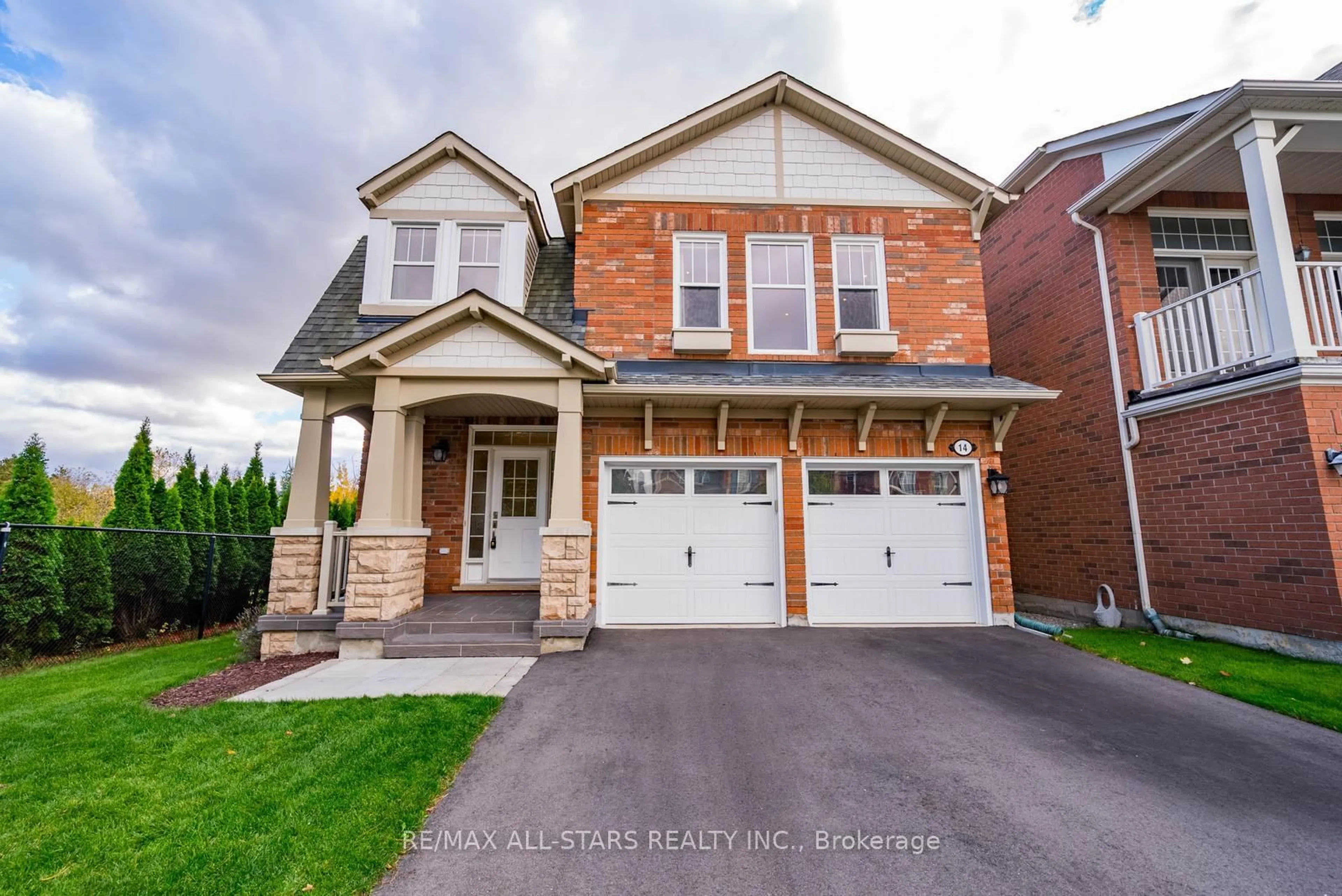 Home with brick exterior material, street for 14 CLAUSFARM Lane, Whitchurch-Stouffville Ontario L4A 0A8