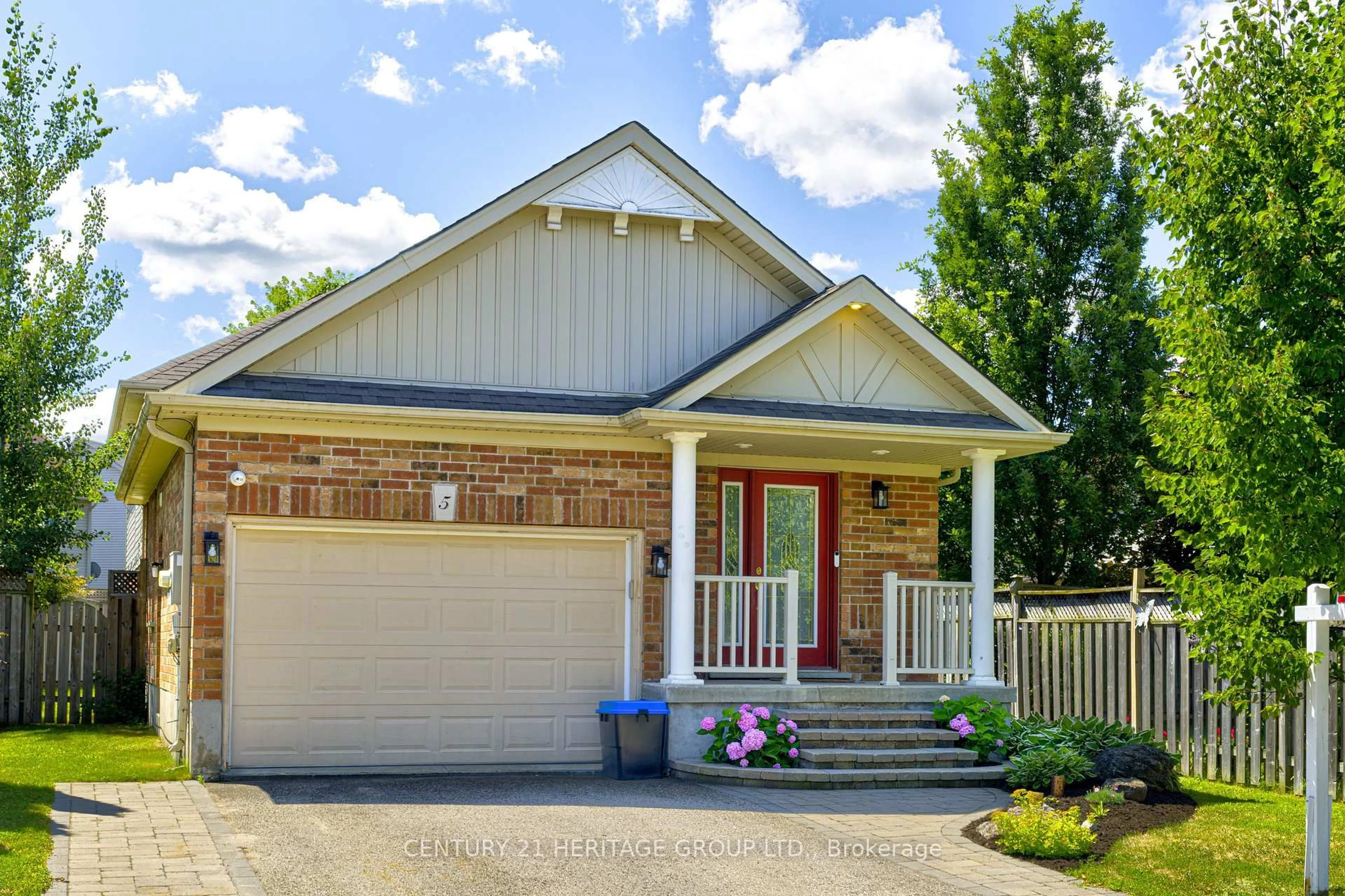 Home with brick exterior material, street for 5 Shephard Ave, New Tecumseth Ontario L9R 2E6