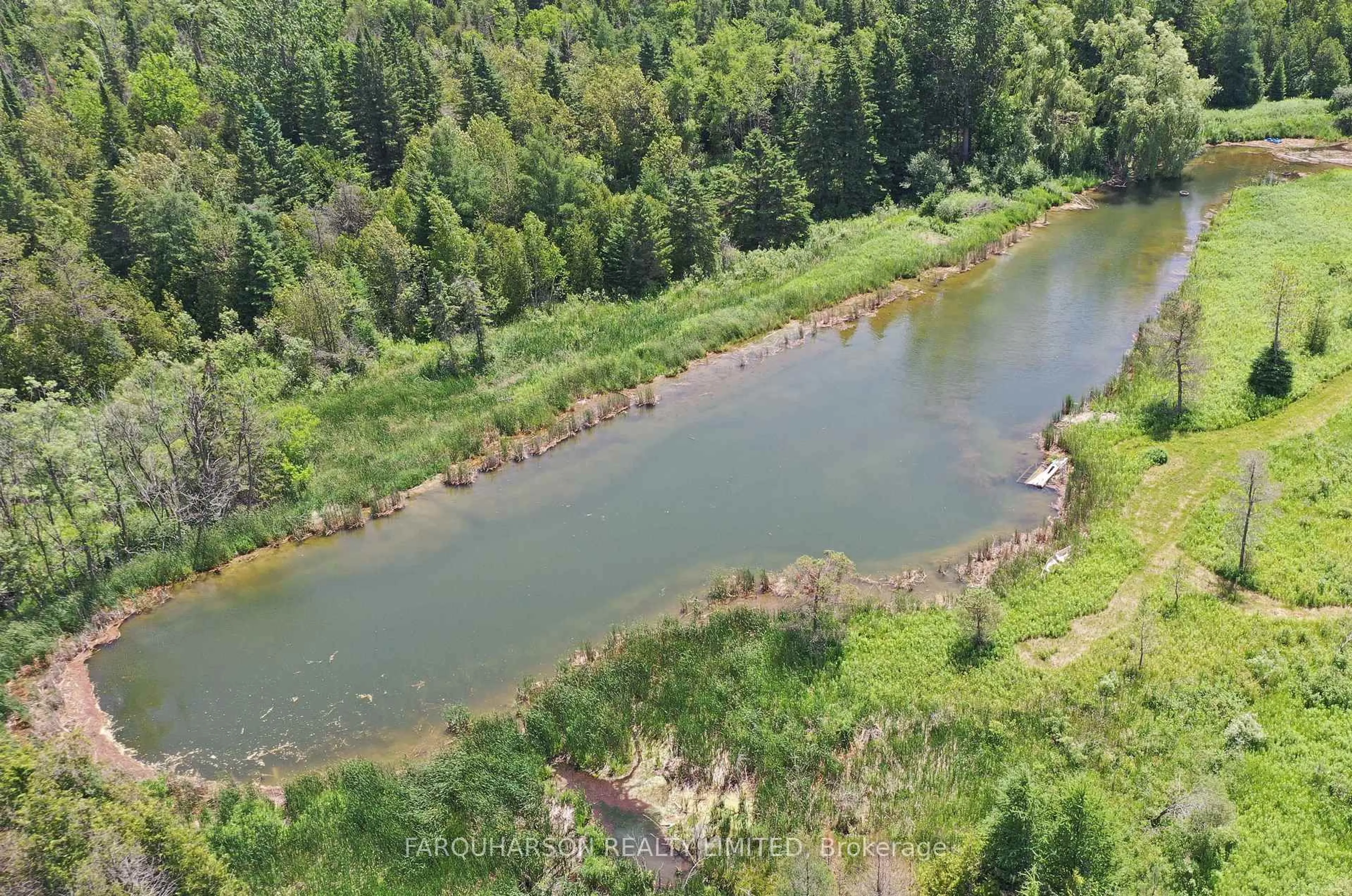 A pic from outside/outdoor area/front of a property/back of a property/a pic from drone, water/lake/river/ocean view for 729 Fowlers Rd, Uxbridge Ontario L0C 1C0