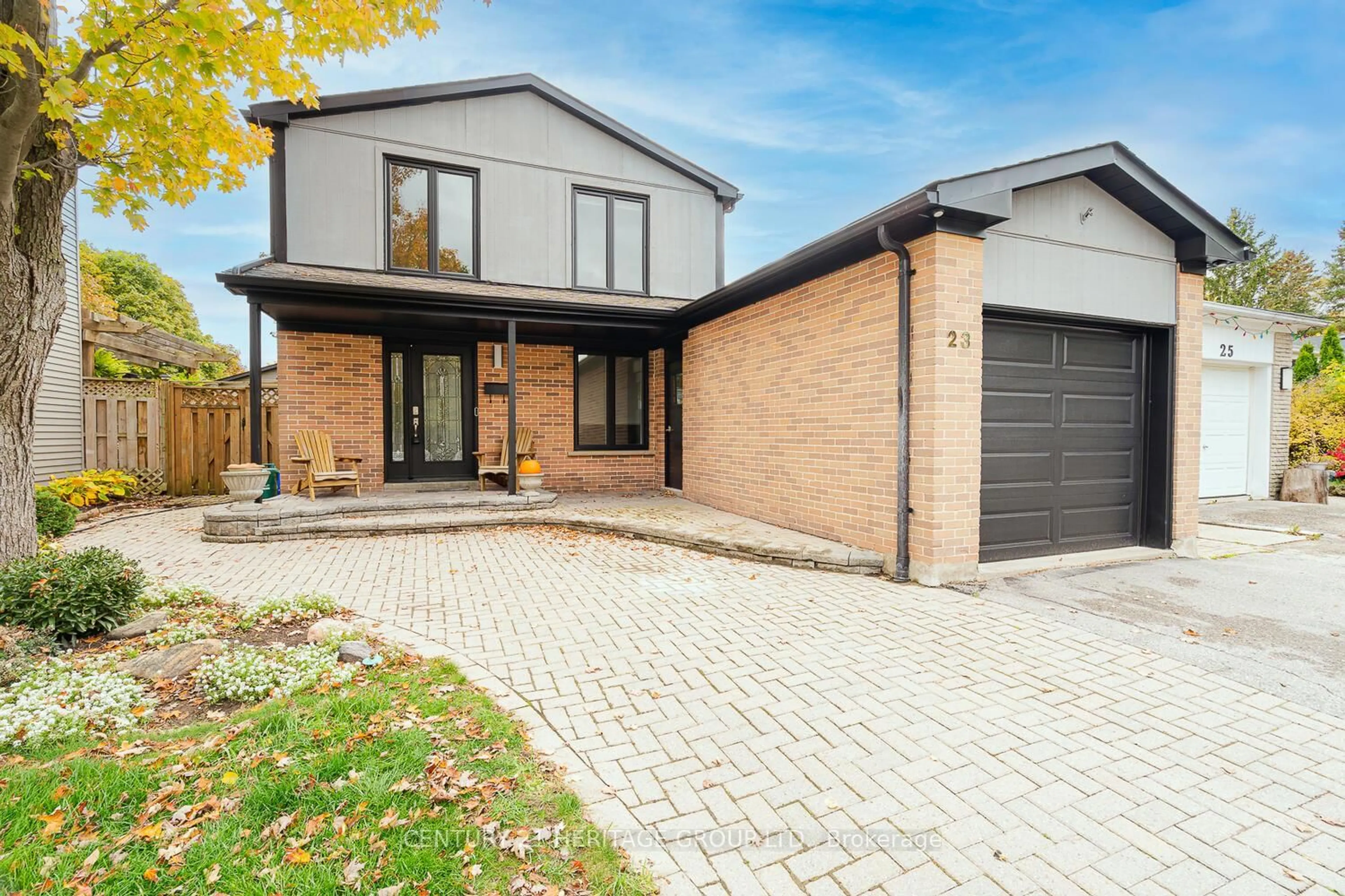 Home with brick exterior material, street for 23 Merrylyn Dr, Richmond Hill Ontario L4C 5B1