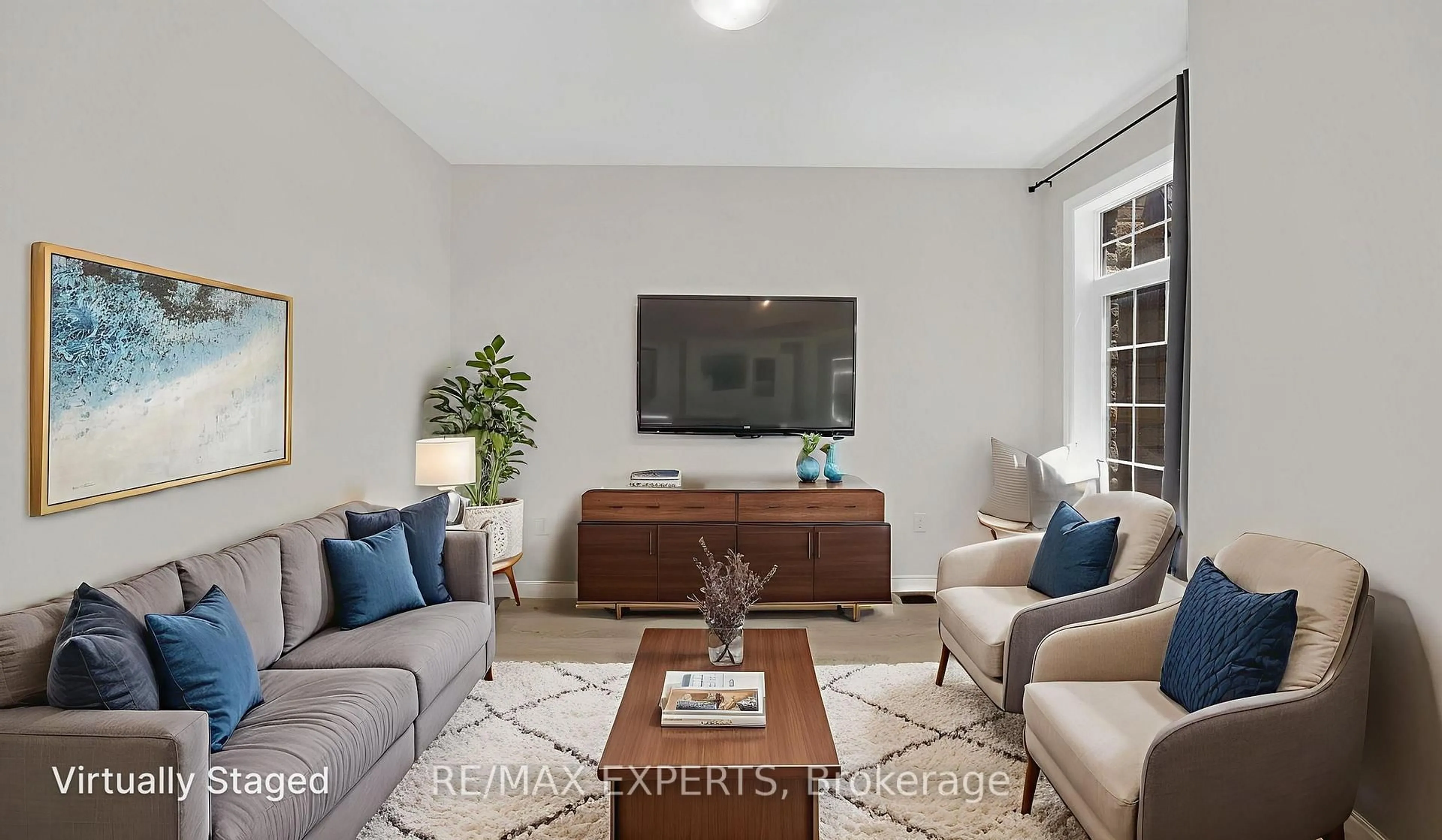 Living room with furniture, unknown for 24A Tatton Crt, King Ontario L7B 0C3