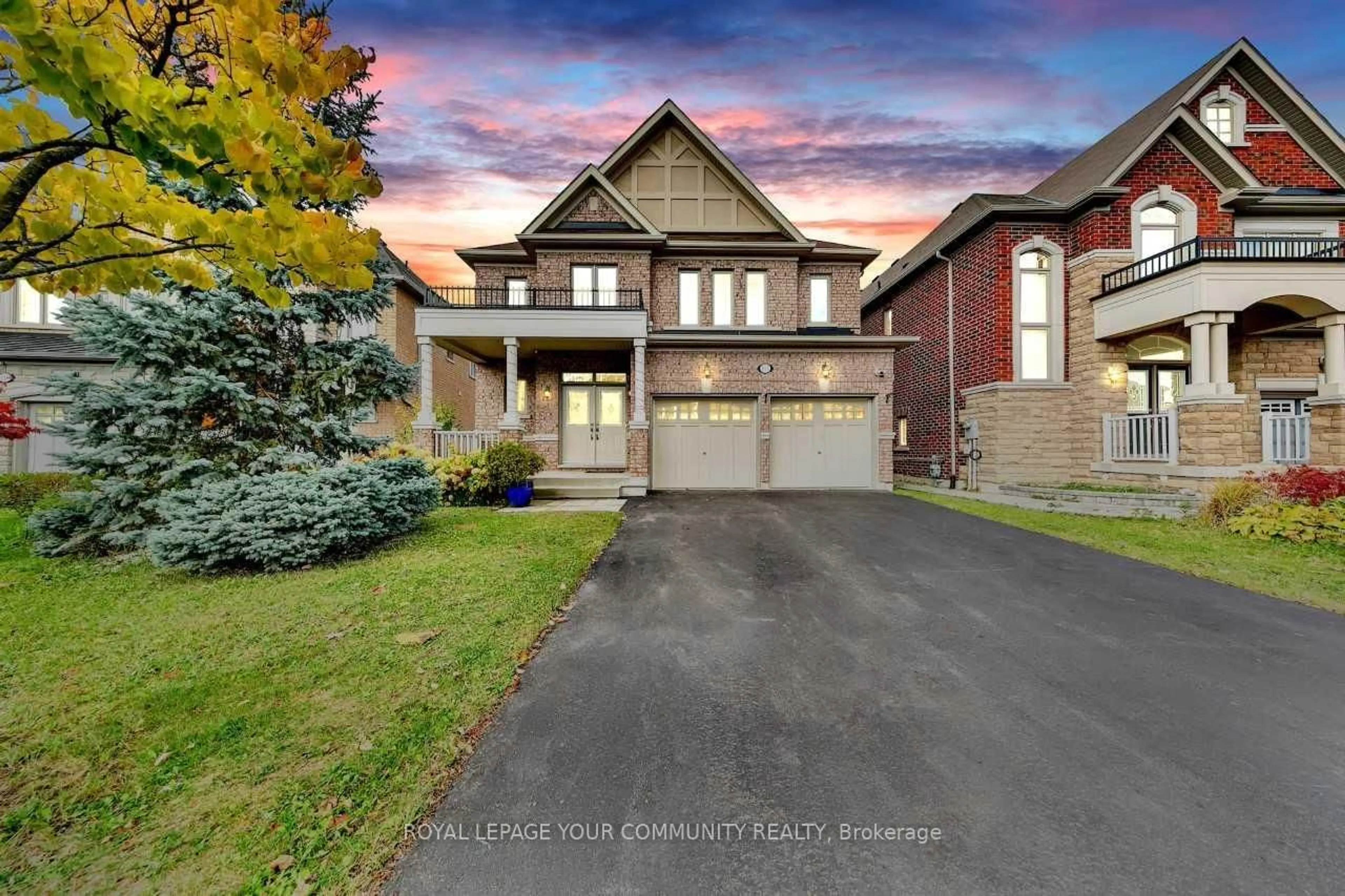 Home with brick exterior material, street for 112 Allison Ann Way, Vaughan Ontario L6A 0G7