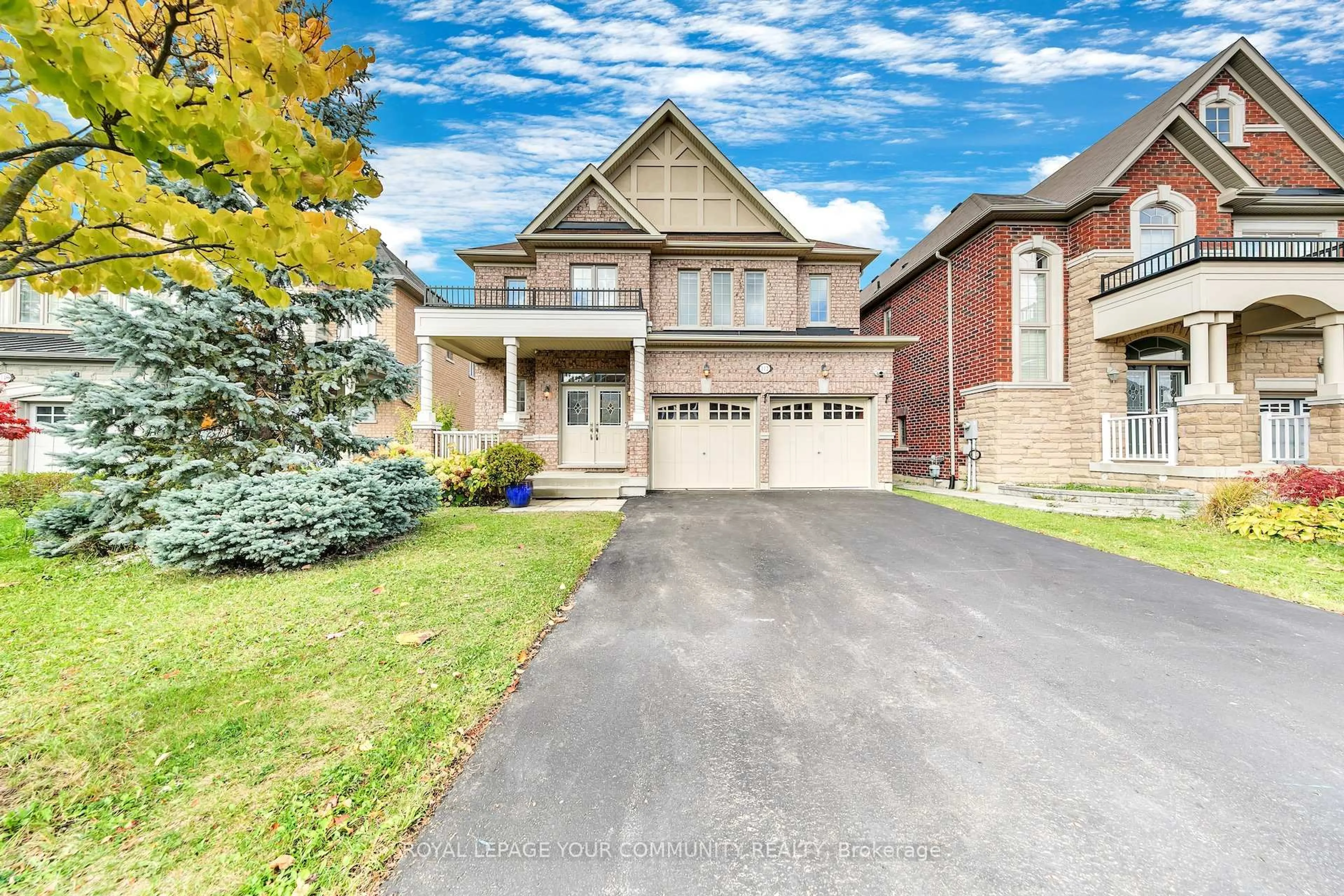 Home with brick exterior material, street for 112 Allison Ann Way, Vaughan Ontario L6A 0G7