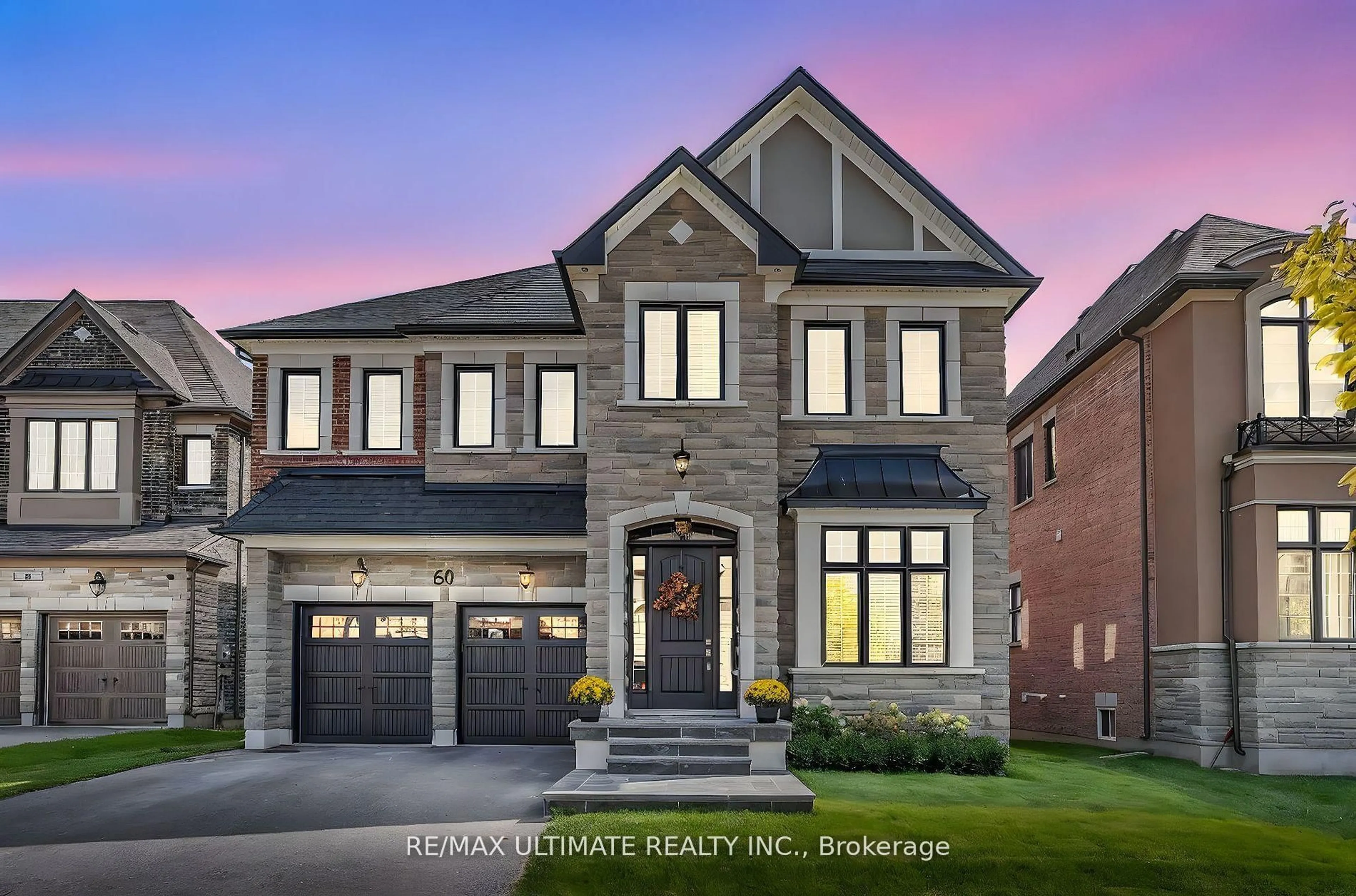 Home with brick exterior material, street for 60 Cairns Gate, King Ontario L7B 0P5
