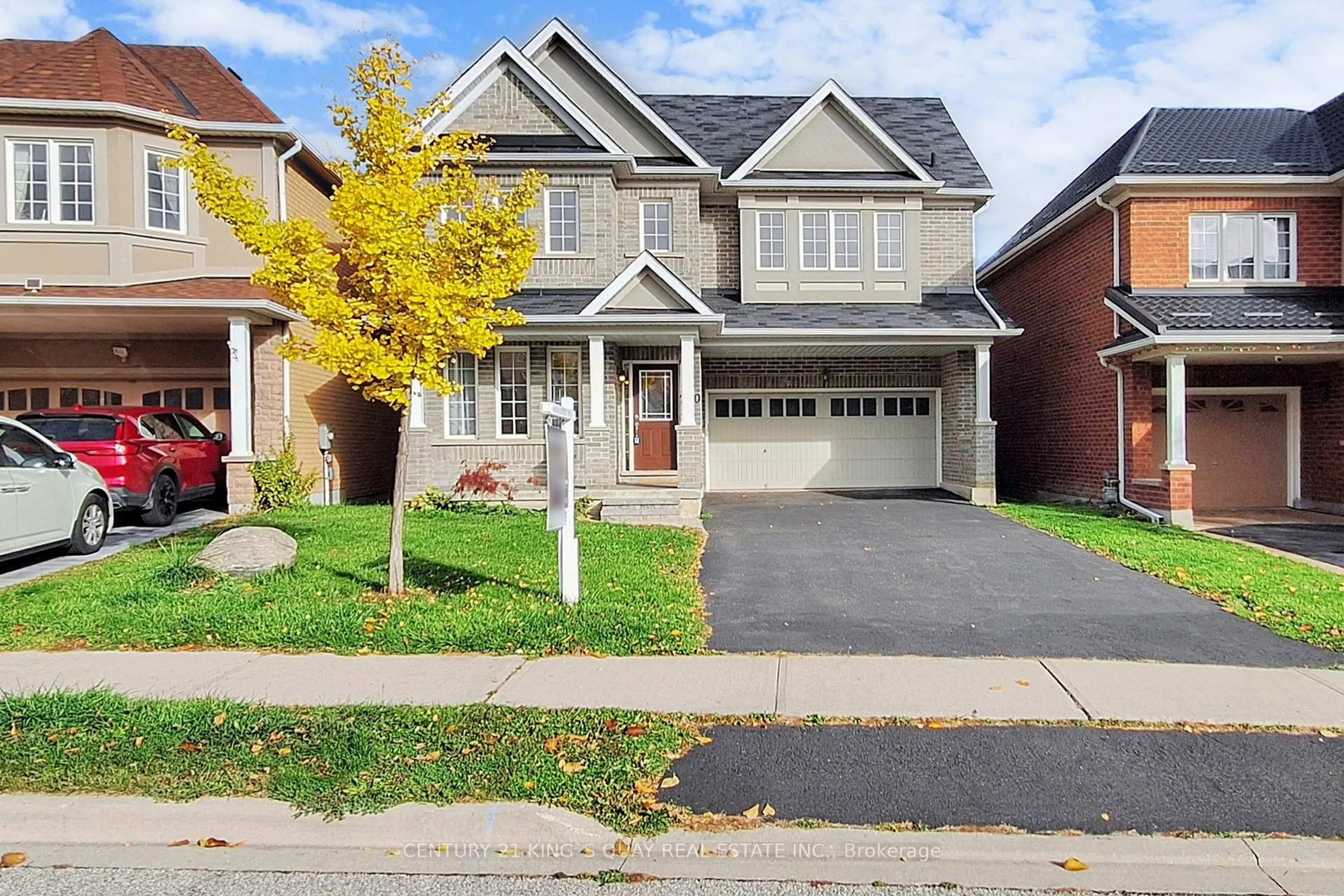 Home with brick exterior material, street for 220 Karl Rose Tr, Newmarket Ontario L3X 3J3