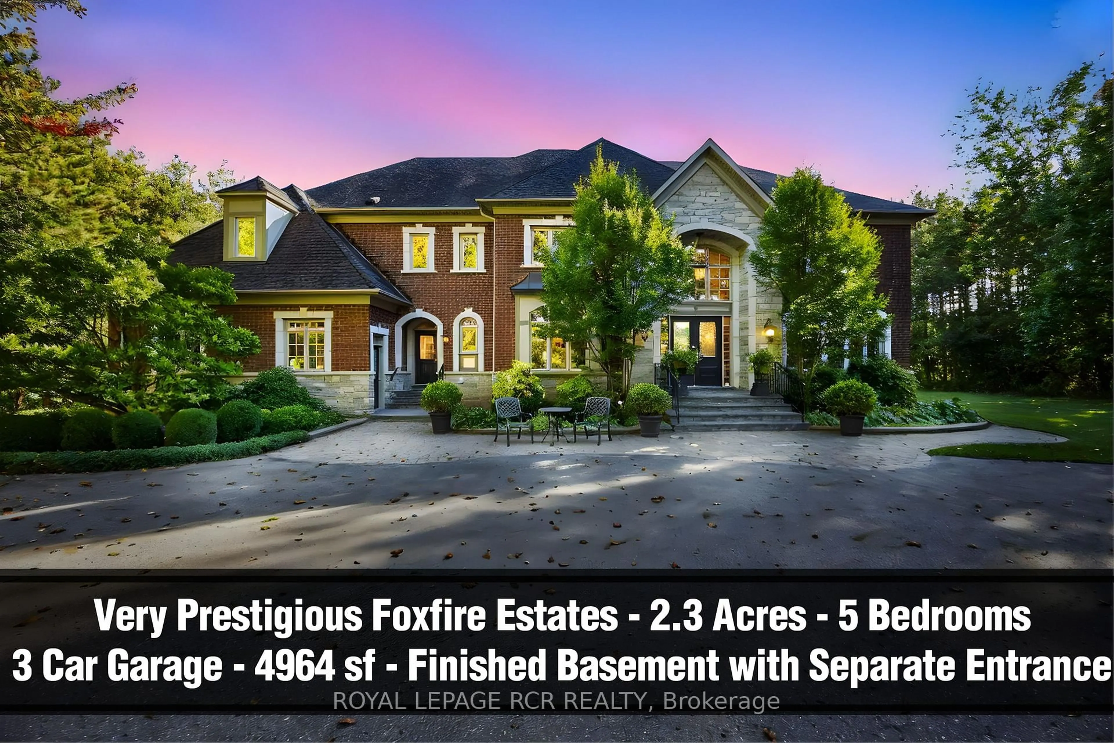 Home with brick exterior material, street for 7 Deer Ru, Uxbridge Ontario L9P 1R4