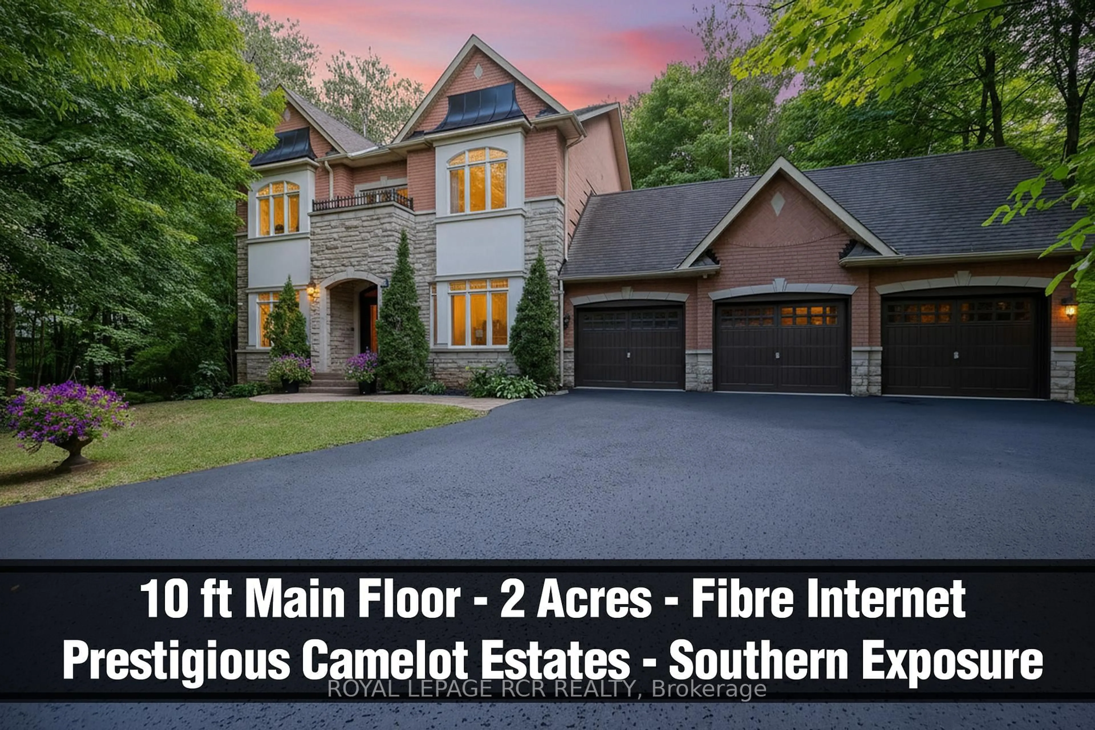 Home with brick exterior material, street for 45 Lake Woods Dr, Whitchurch-Stouffville Ontario L4A 1P1