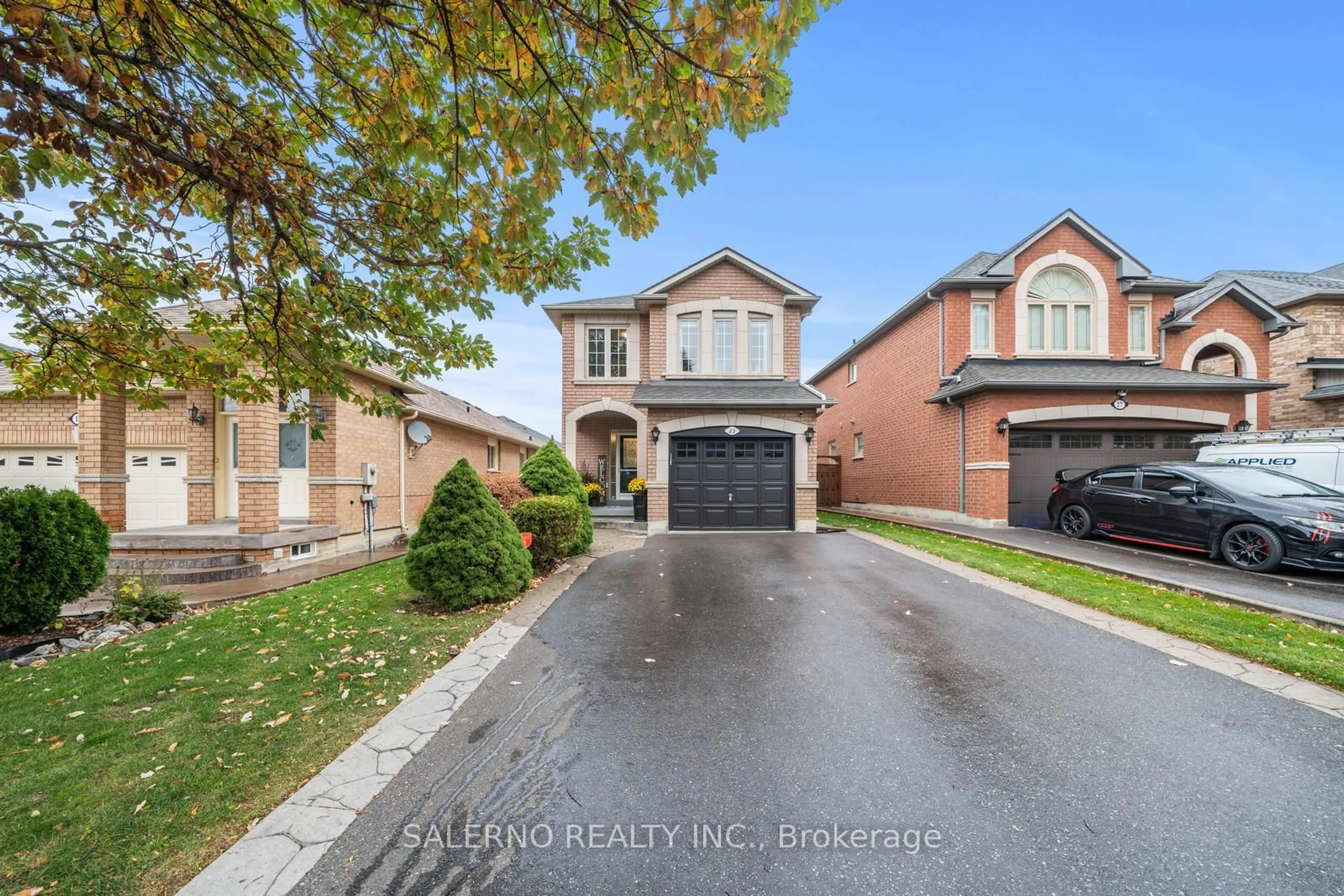 Home with brick exterior material, street for 23 Stone Palace Way, Vaughan Ontario L4H 1M9