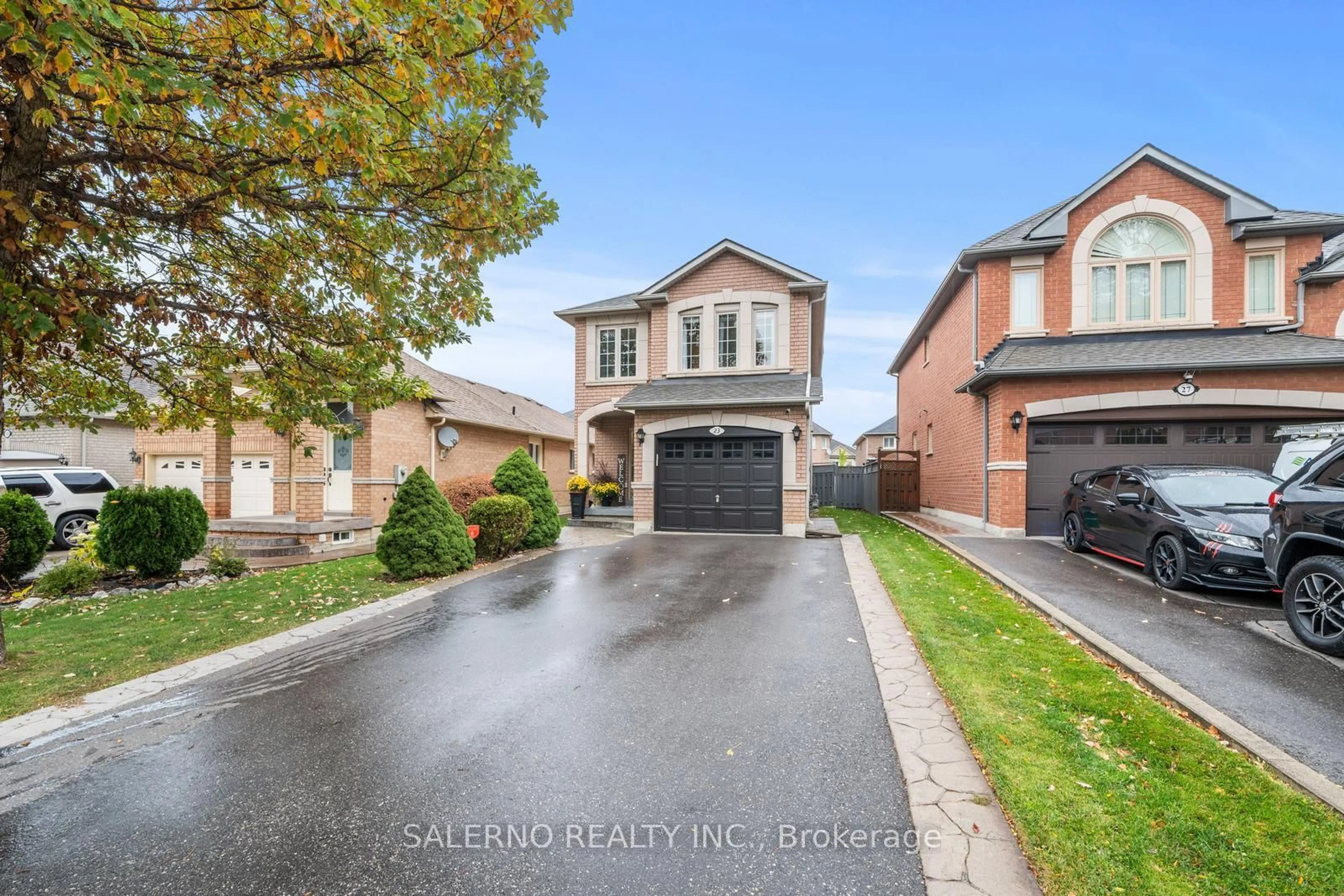 Home with brick exterior material, street for 23 Stone Palace Way, Vaughan Ontario L4H 1M9