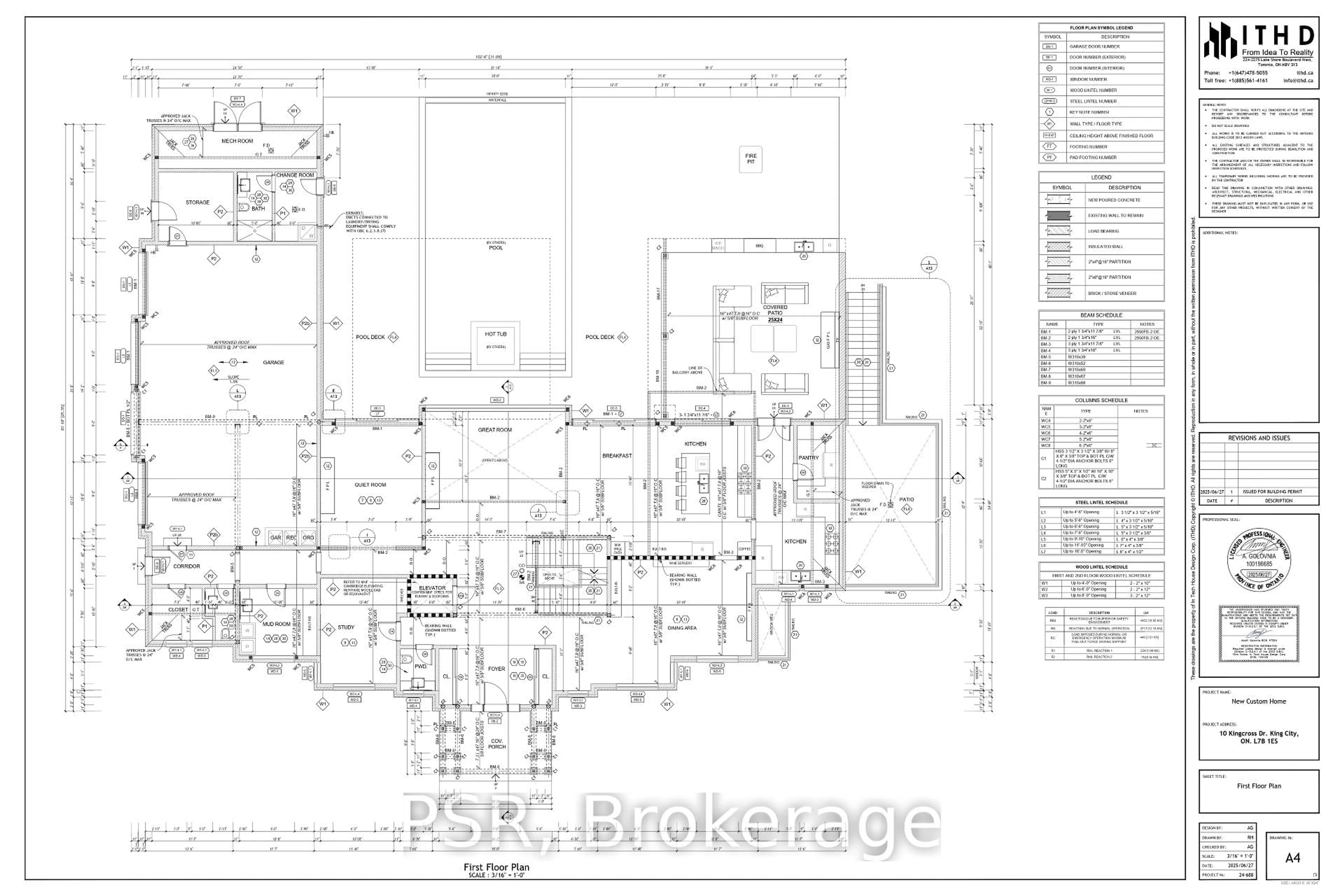 Floor plan for 10 Kingscross Dr, King Ontario L7B 1E5
