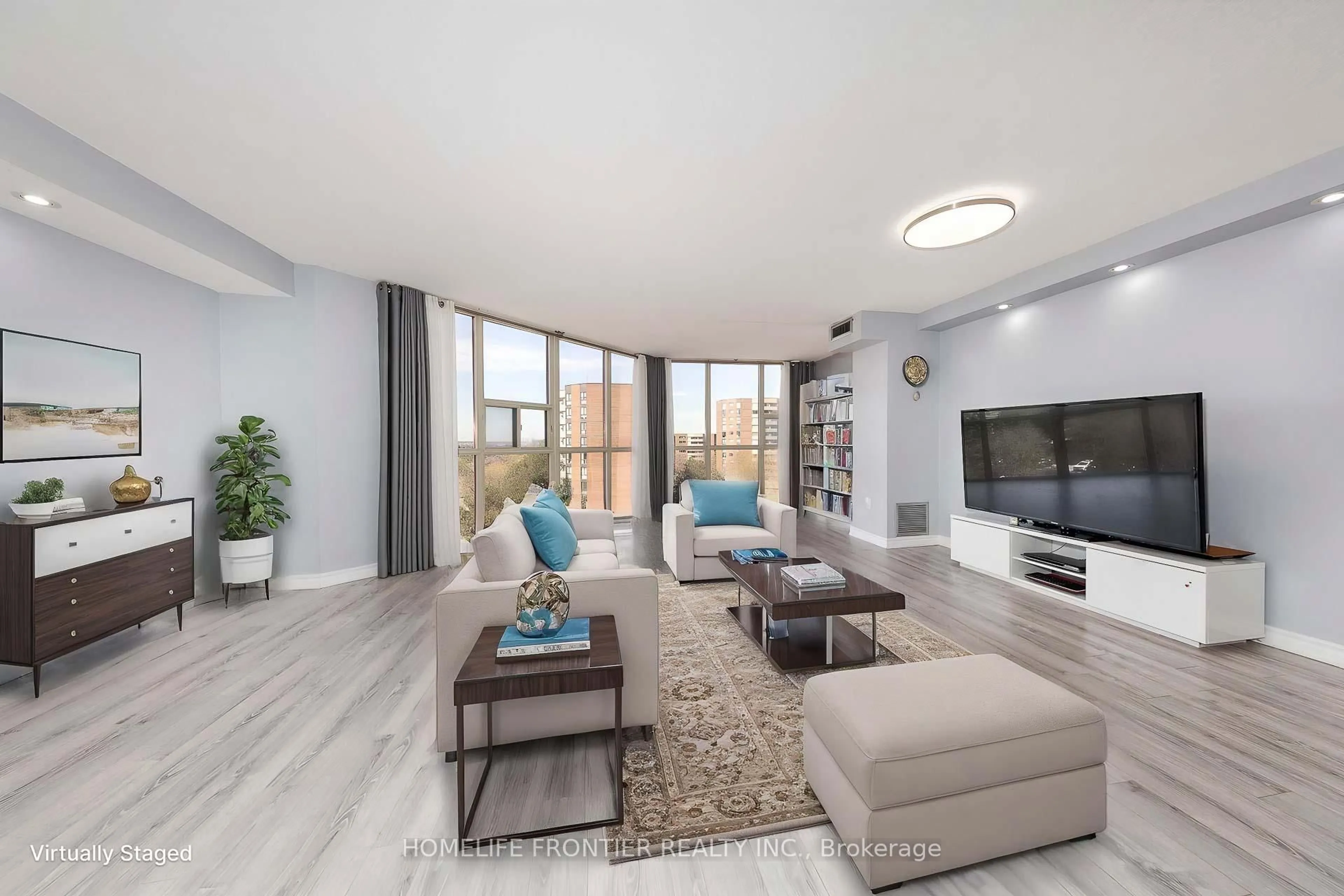 Living room with furniture, unknown for 20 Baif Blvd #704, Richmond Hill Ontario L4C 8T1