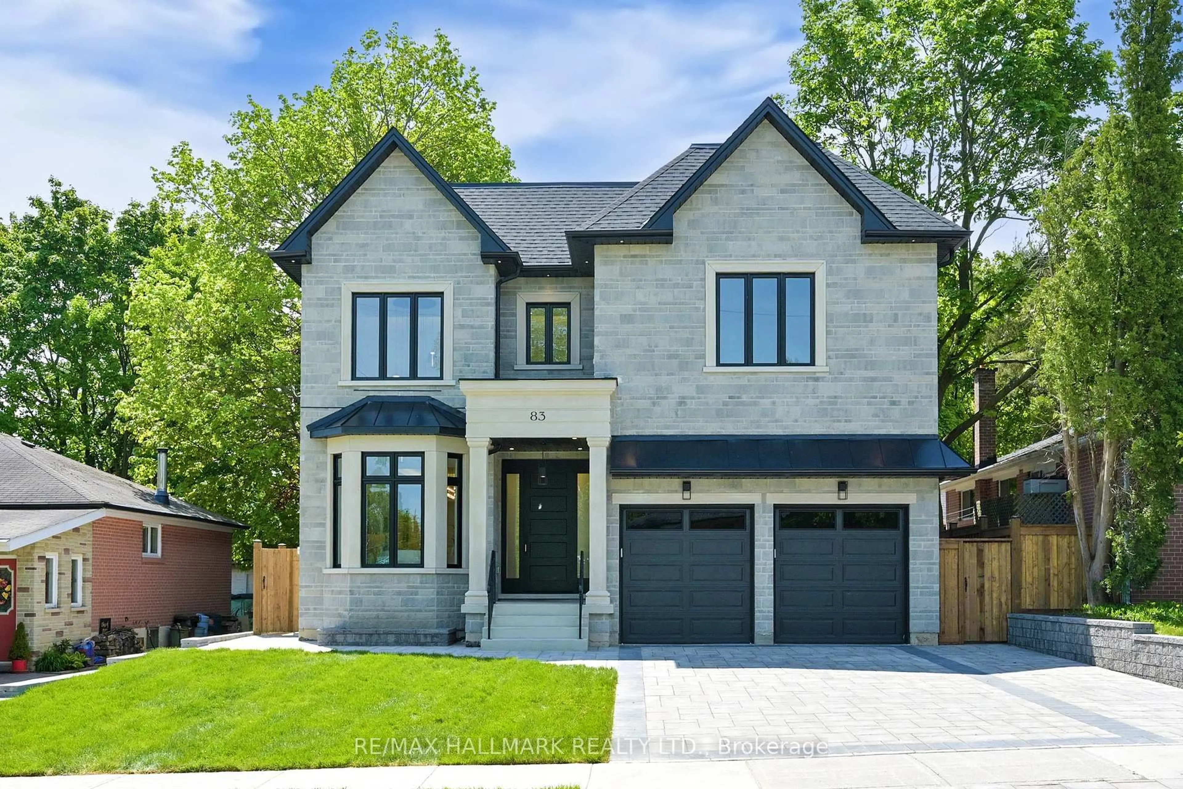 Home with brick exterior material, street for 83 Richardson Dr, Aurora Ontario L4G 1Z4