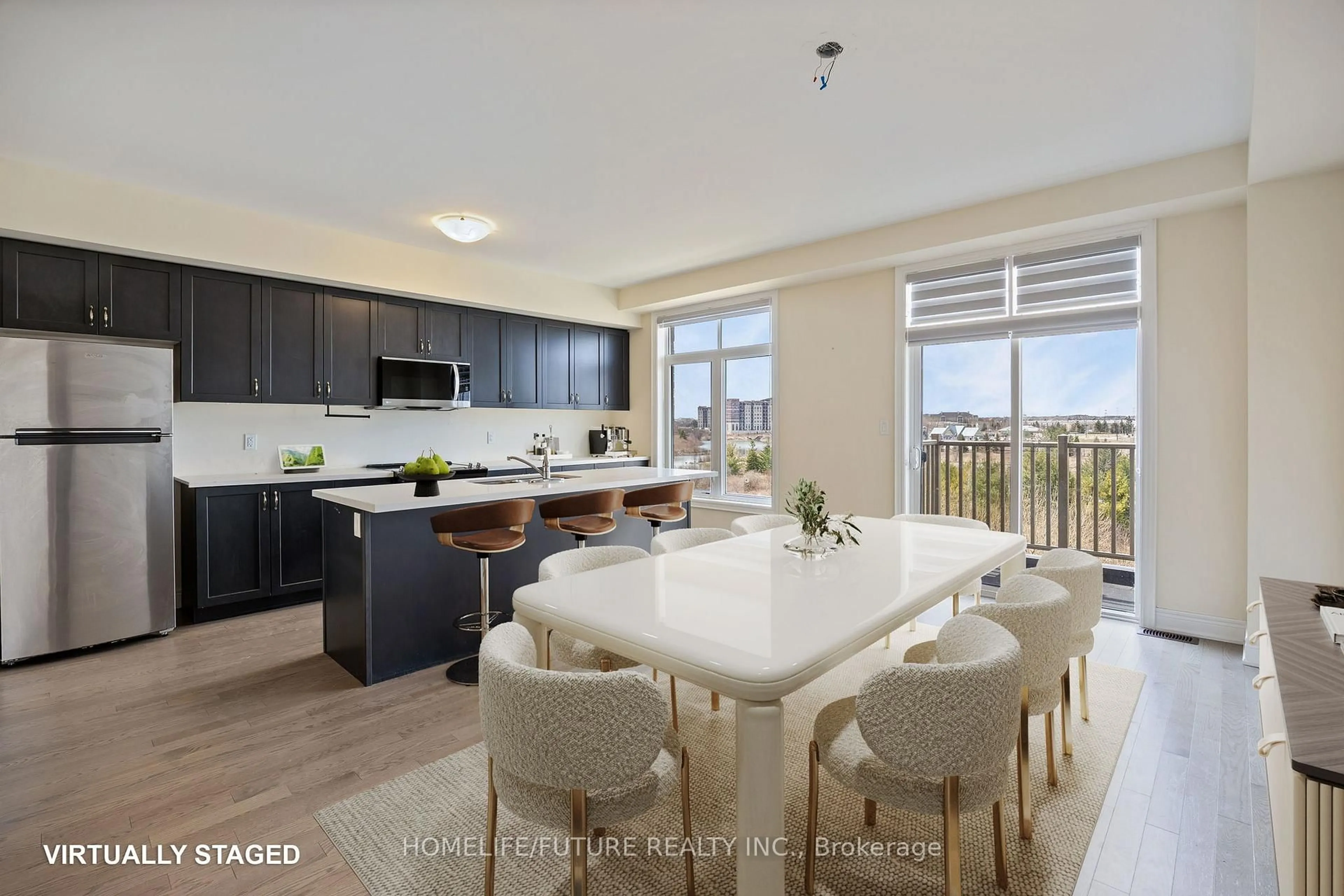 Open concept kitchen, unknown for 38 Andress Way, Markham Ontario L3S 0E9