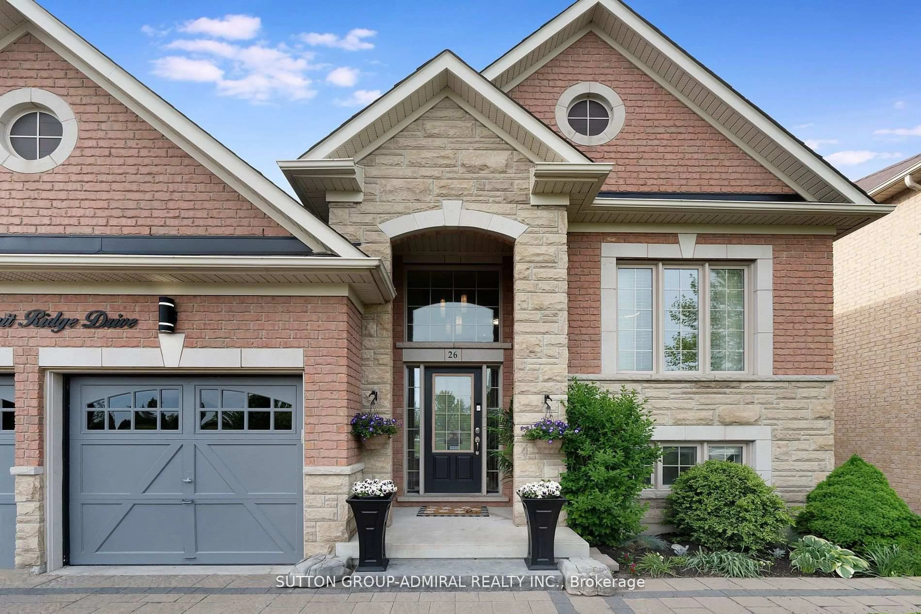 Home with brick exterior material, street for 26 Summit Ridge Dr, King Ontario L0G 1T0