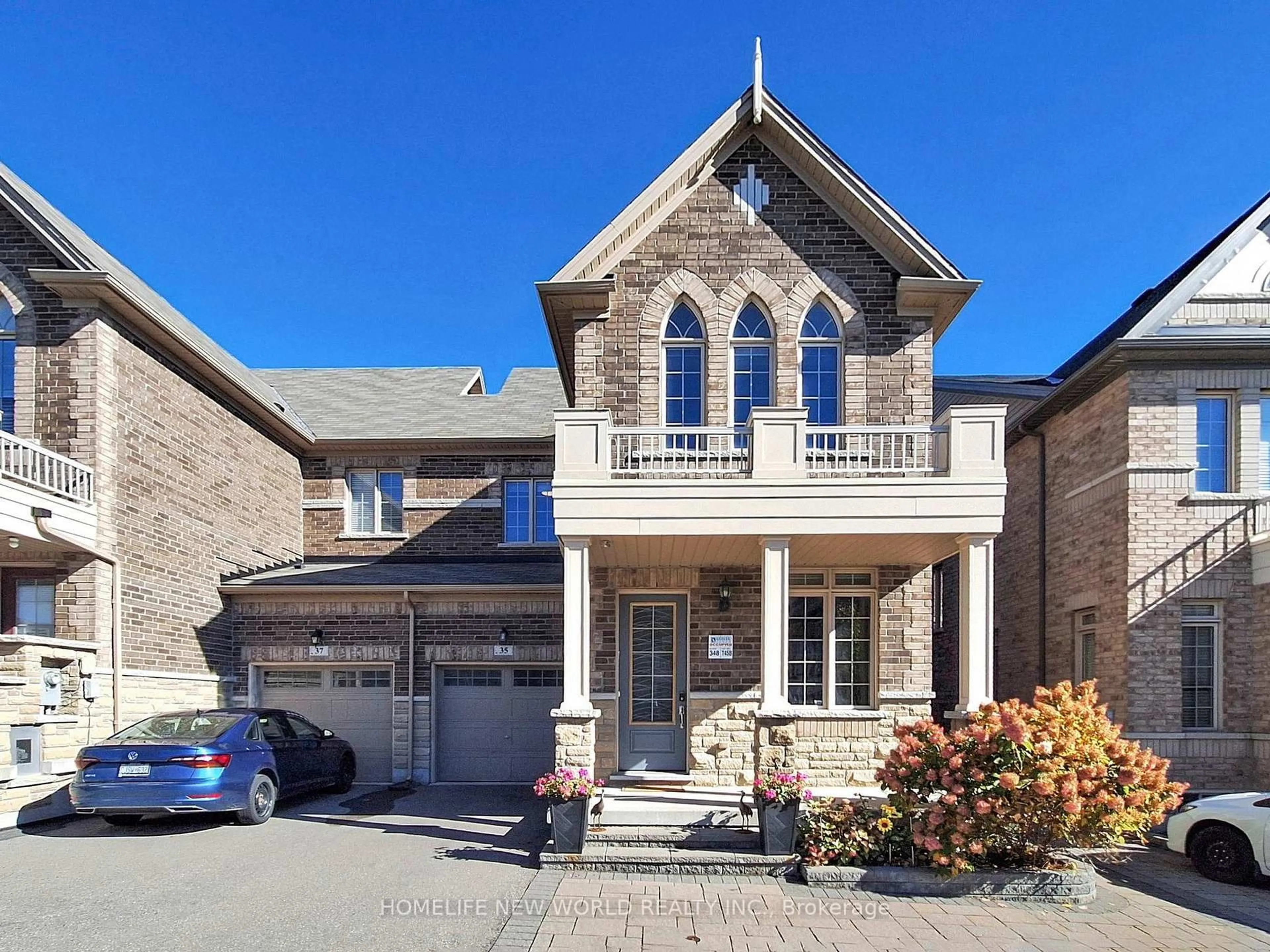 Home with brick exterior material, street for 35 Harbord St, Markham Ontario L6C 0X1