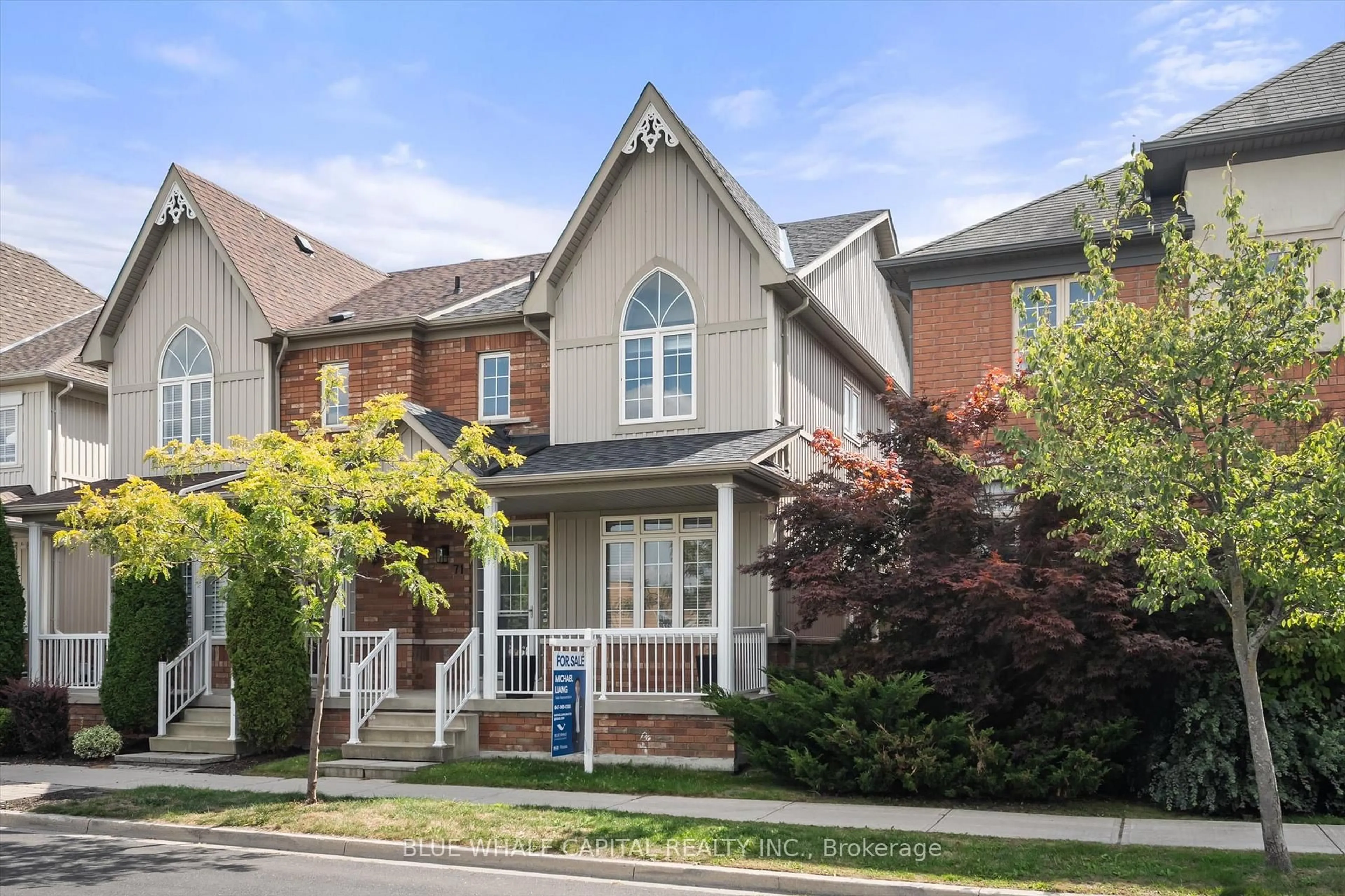 Home with brick exterior material, street for 71 Northvale Rd, Markham Ontario L6B 1H4