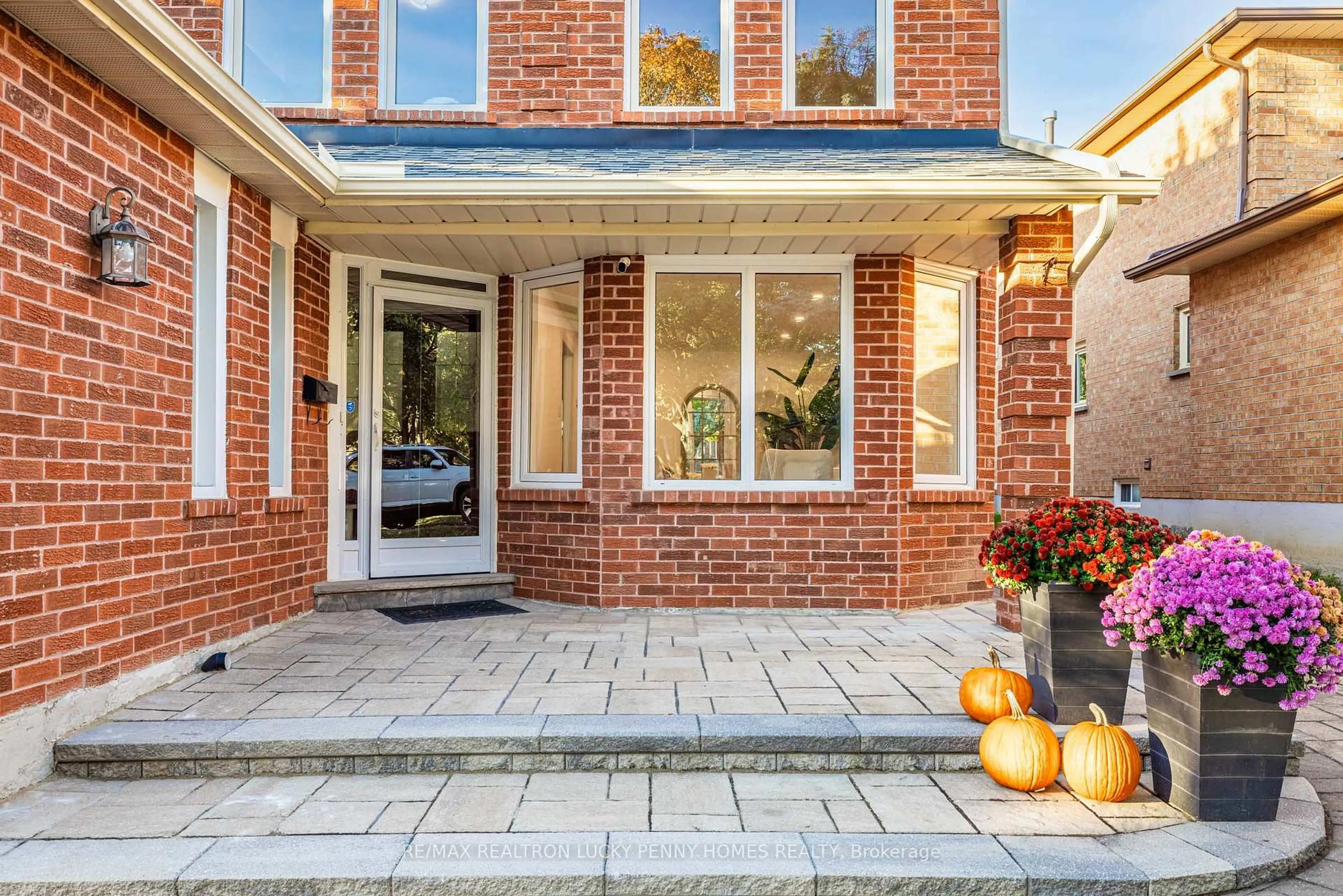 Home with brick exterior material, street for 8 Hallam Rd, Markham Ontario L3P 5Y4