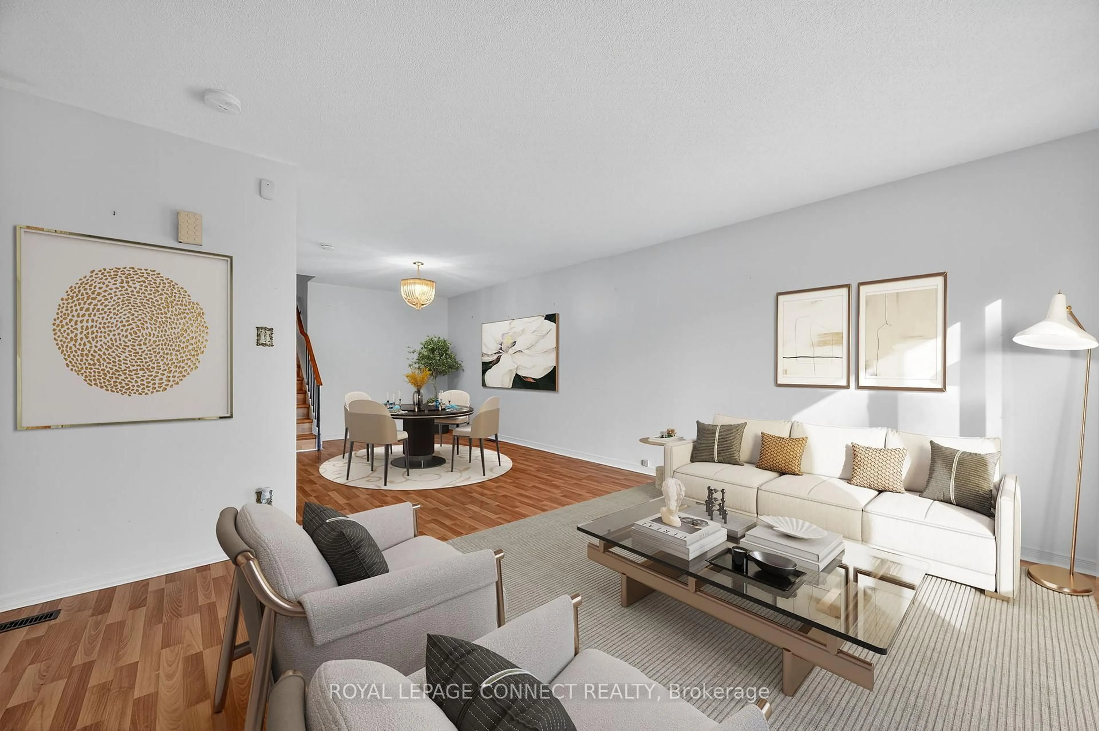 Living room with furniture, unknown for 75 Hudson Cres, Bradford West Gwillimbury Ontario L3Z 2K1