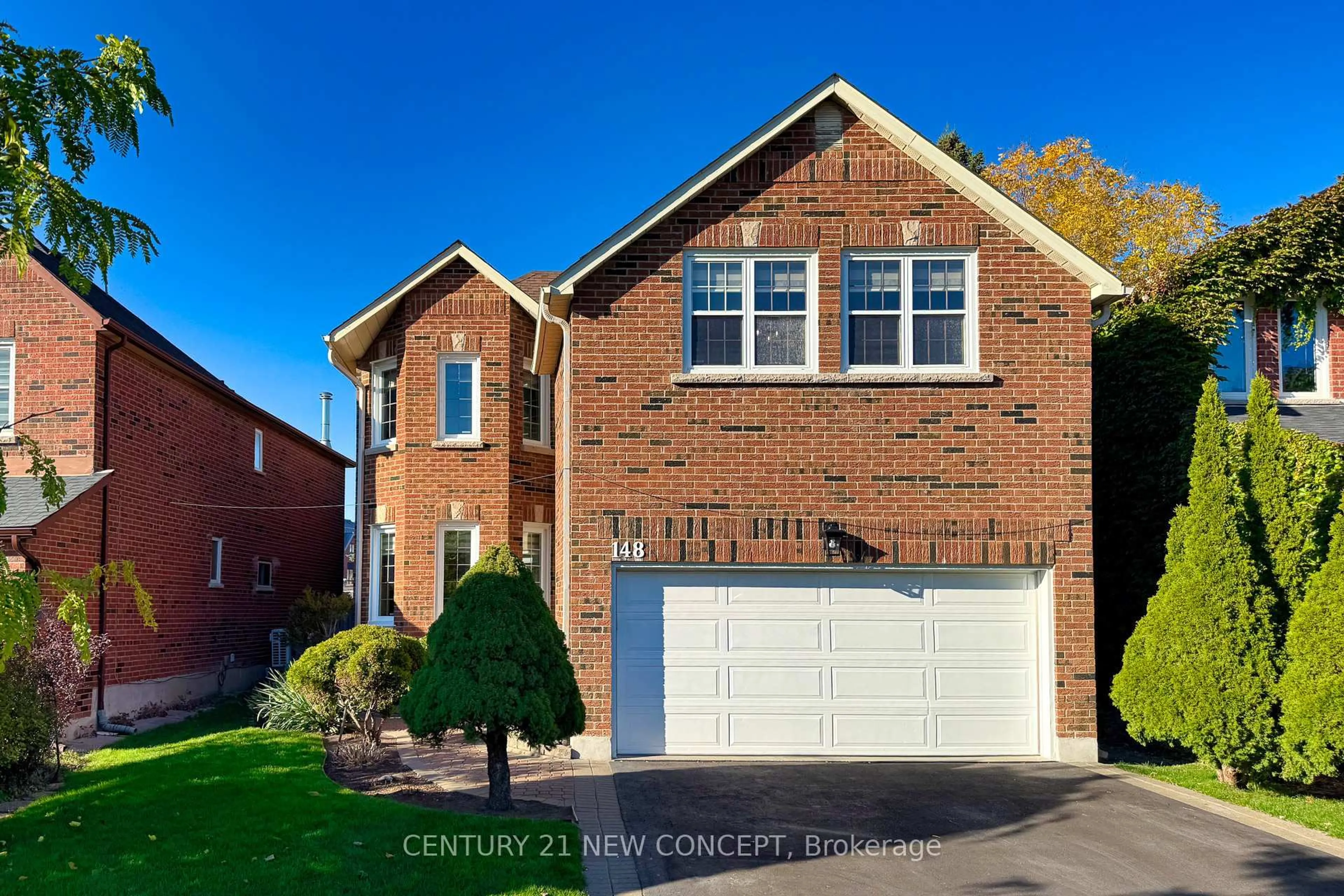 Home with brick exterior material, street for 142 Edmud Seager Dr, Vaughan Ontario L4J 4S7