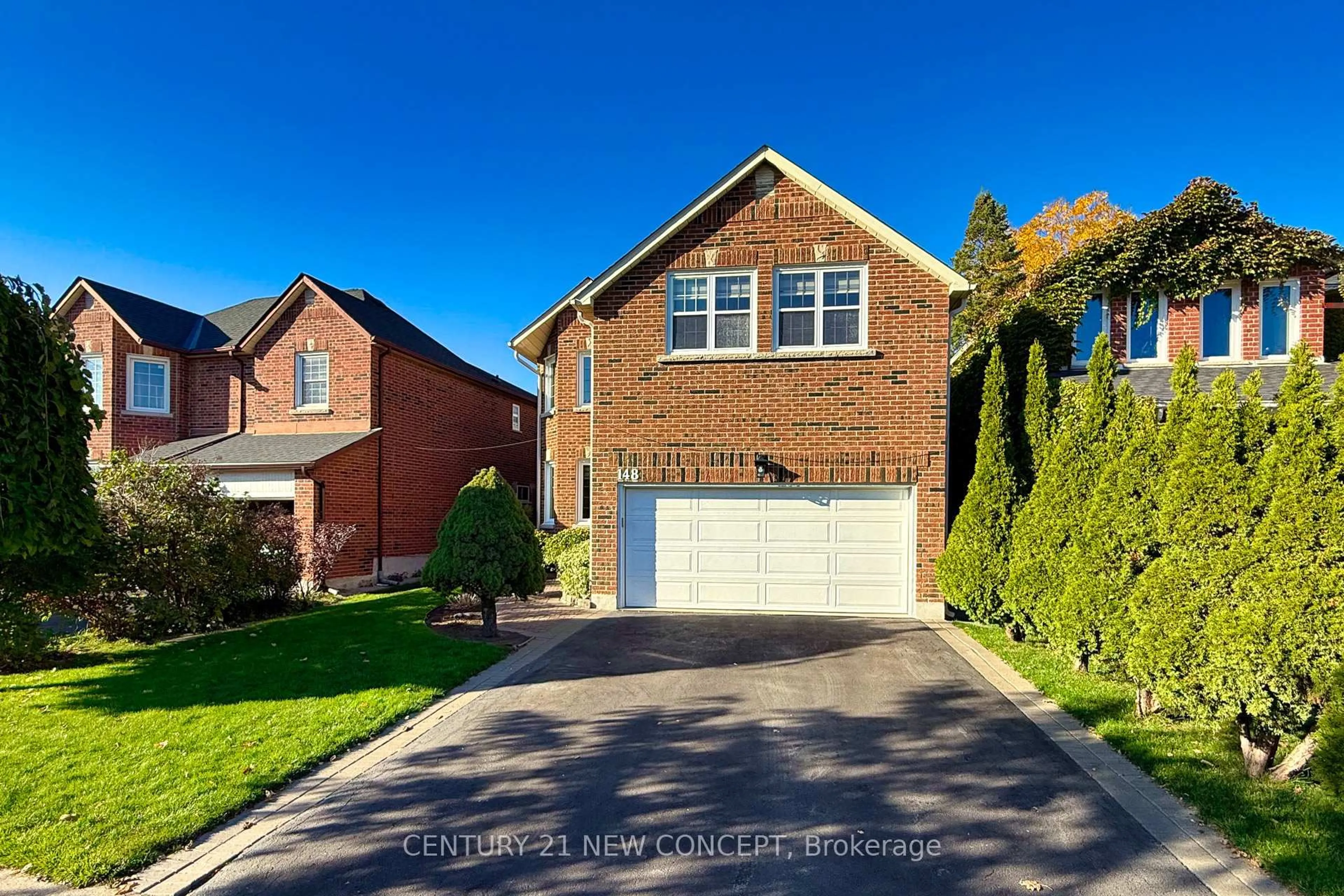 Home with brick exterior material, street for 142 Edmud Seager Dr, Vaughan Ontario L4J 4S7