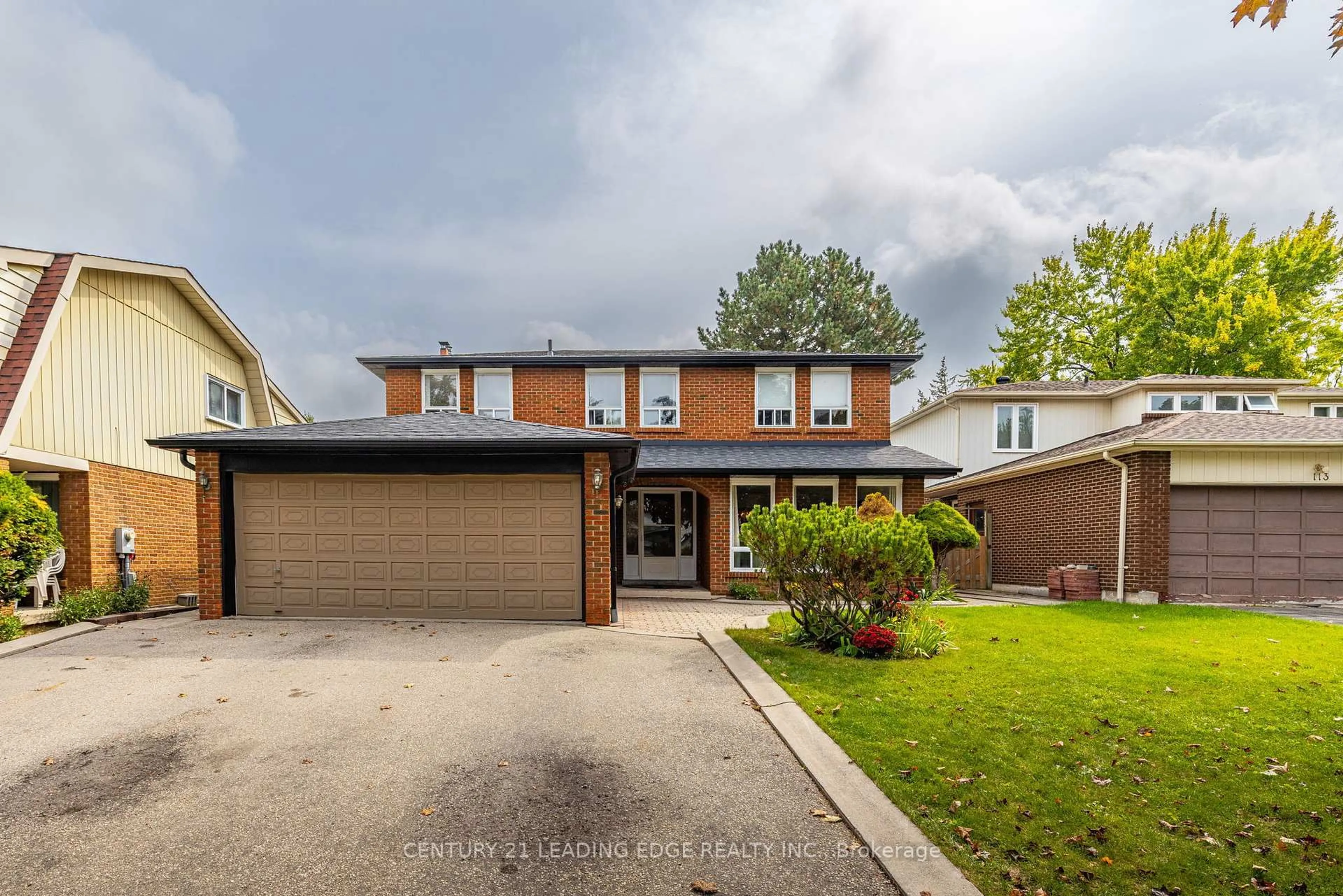 Home with brick exterior material, street for 115 SIMONSTON Blvd, Markham Ontario L3T 4L9