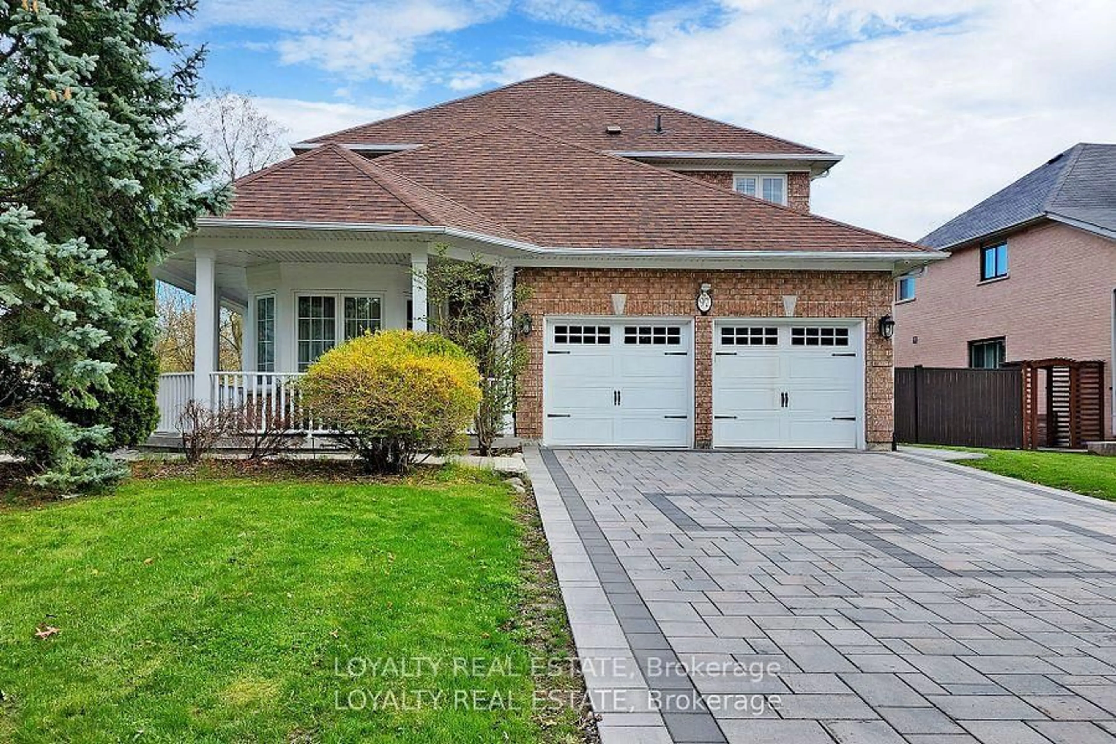 Home with brick exterior material, street for 97 Song Bird Dr, Markham Ontario L3S 3T8